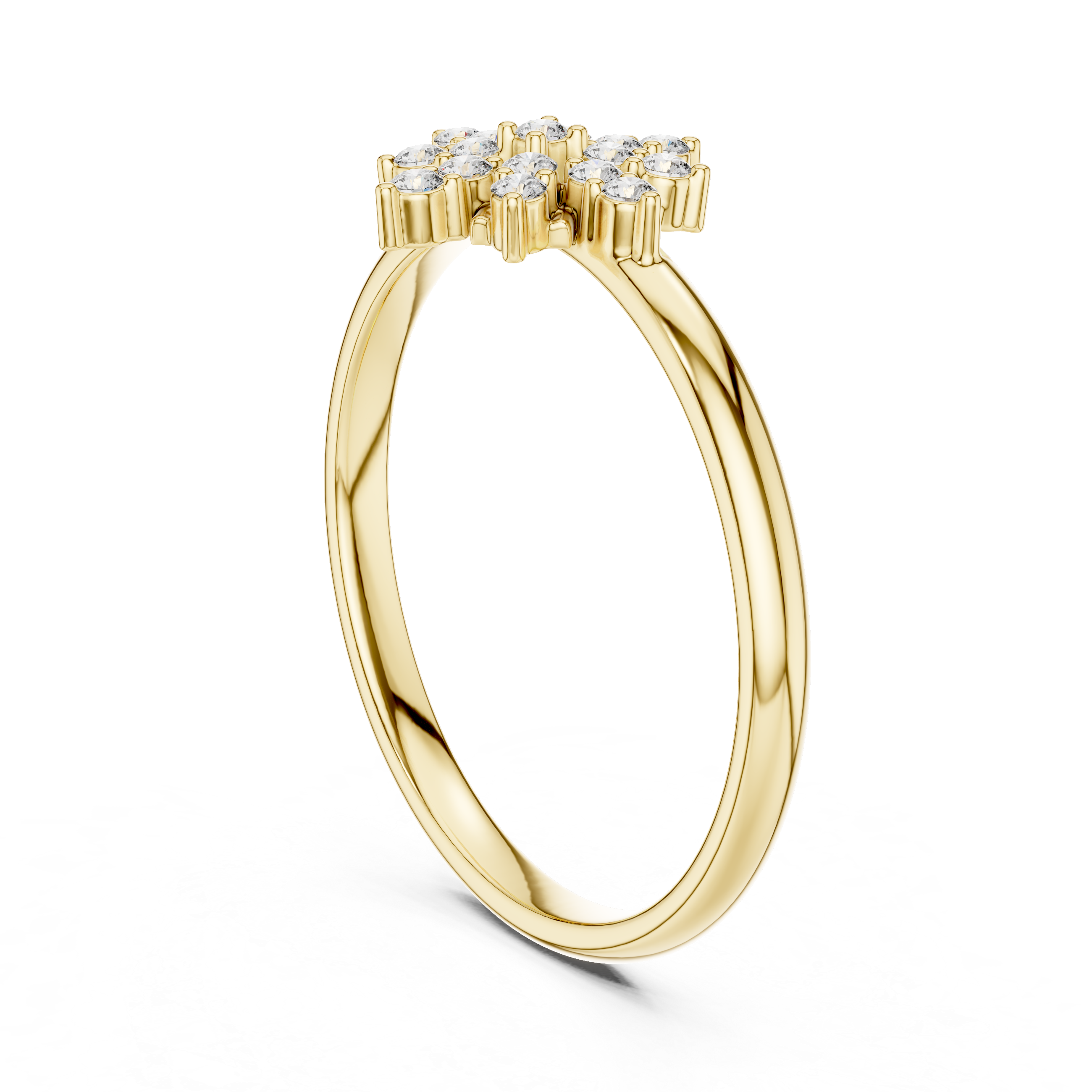 Adjustable toe ring with slim metal band.