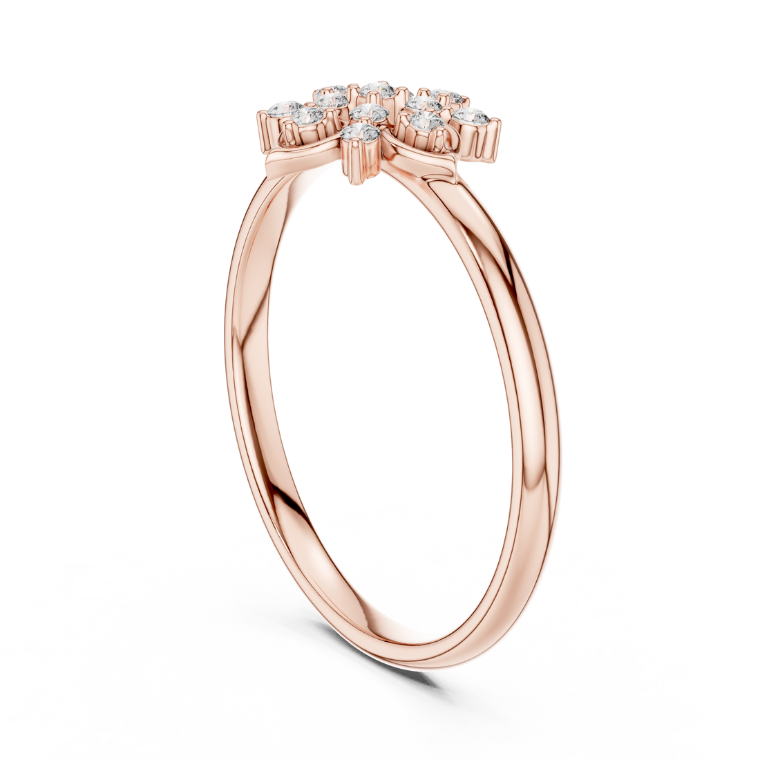 Classic oval diamond halo ring with sparkling side stones.