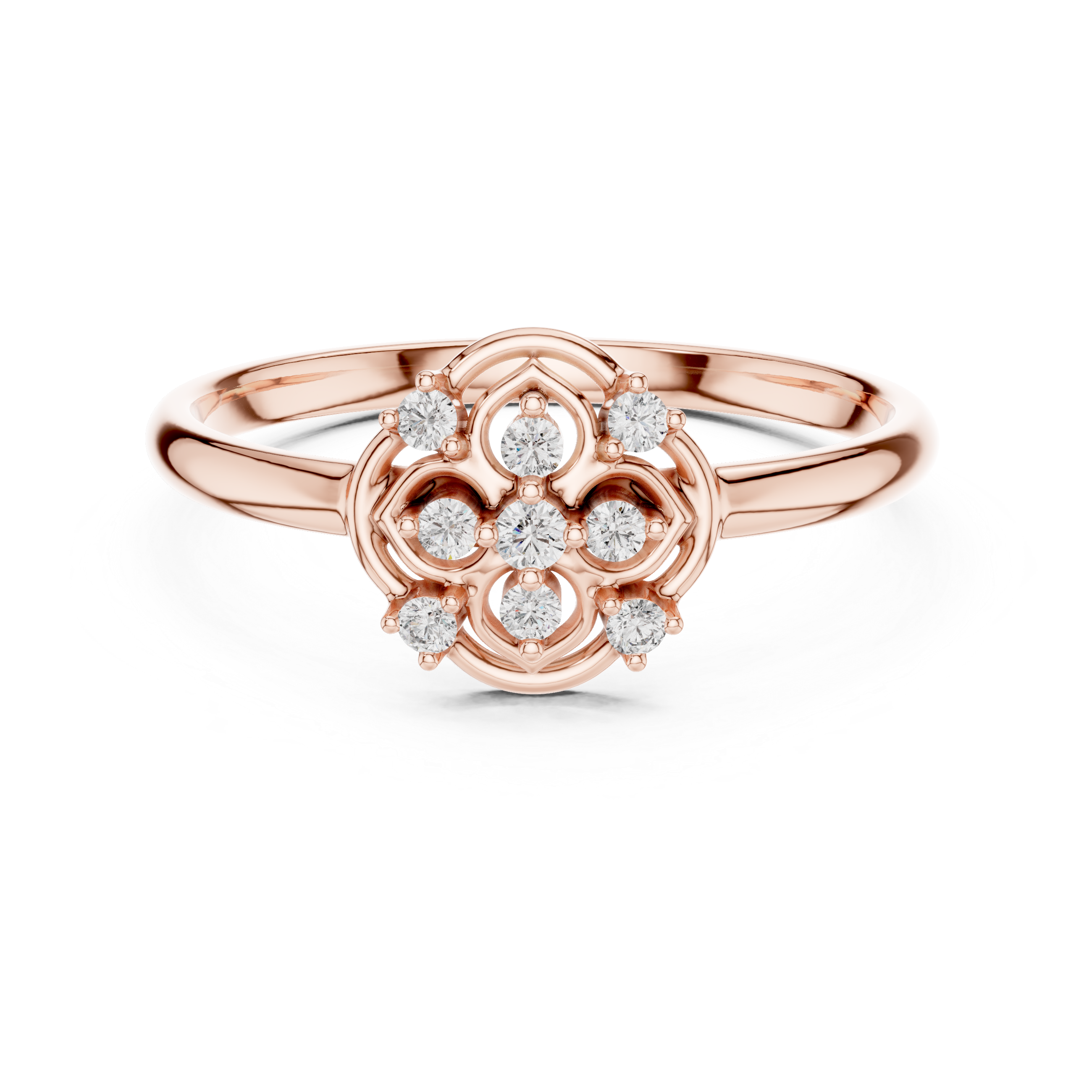 Halo pendant necklace with brilliant center stone.