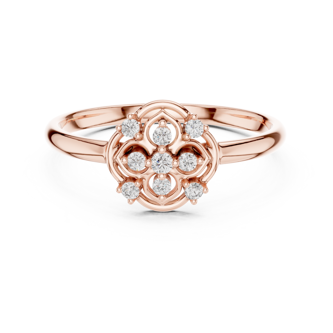 Halo pendant necklace with brilliant center stone.
