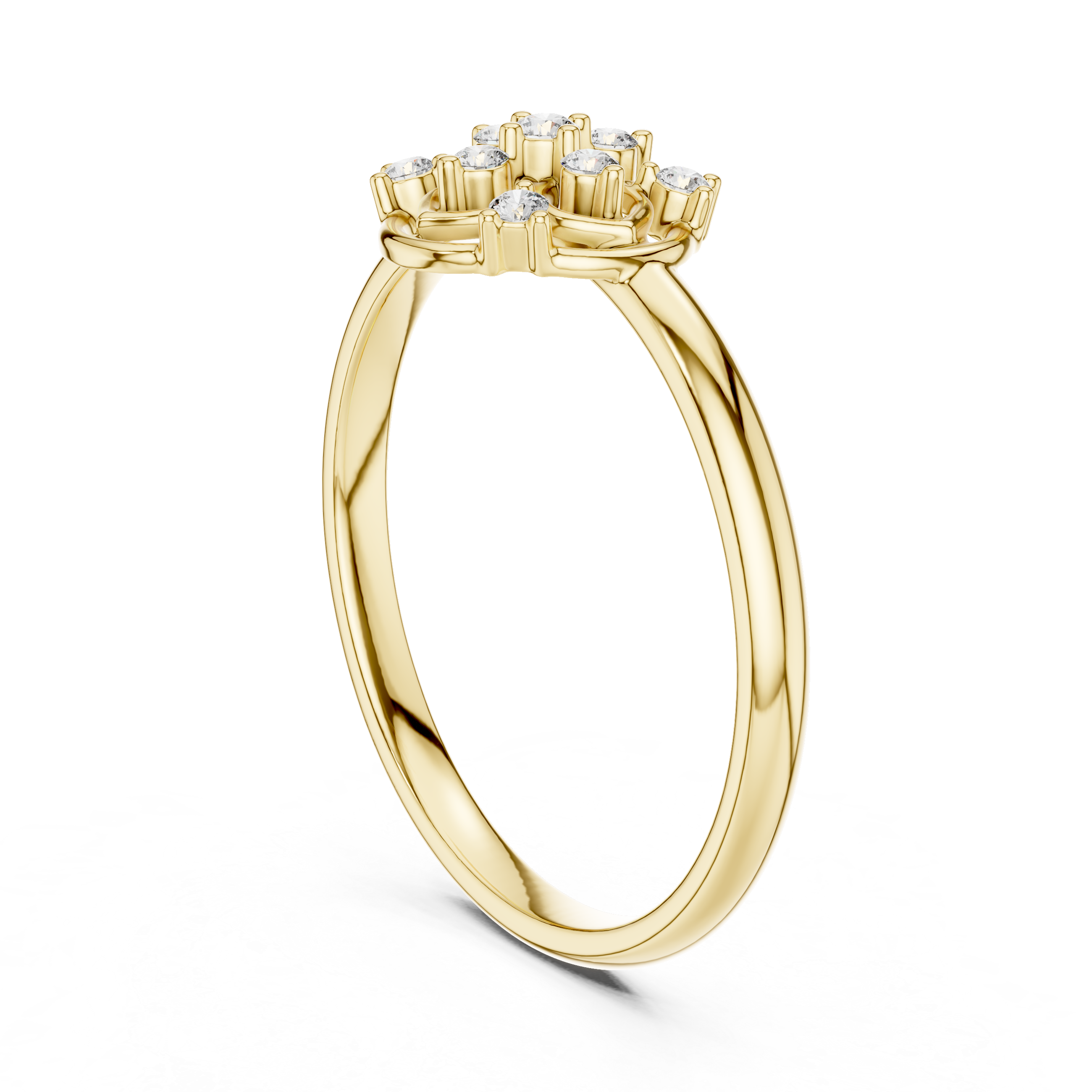 Elegant bangle bracelet with polished smooth finish.