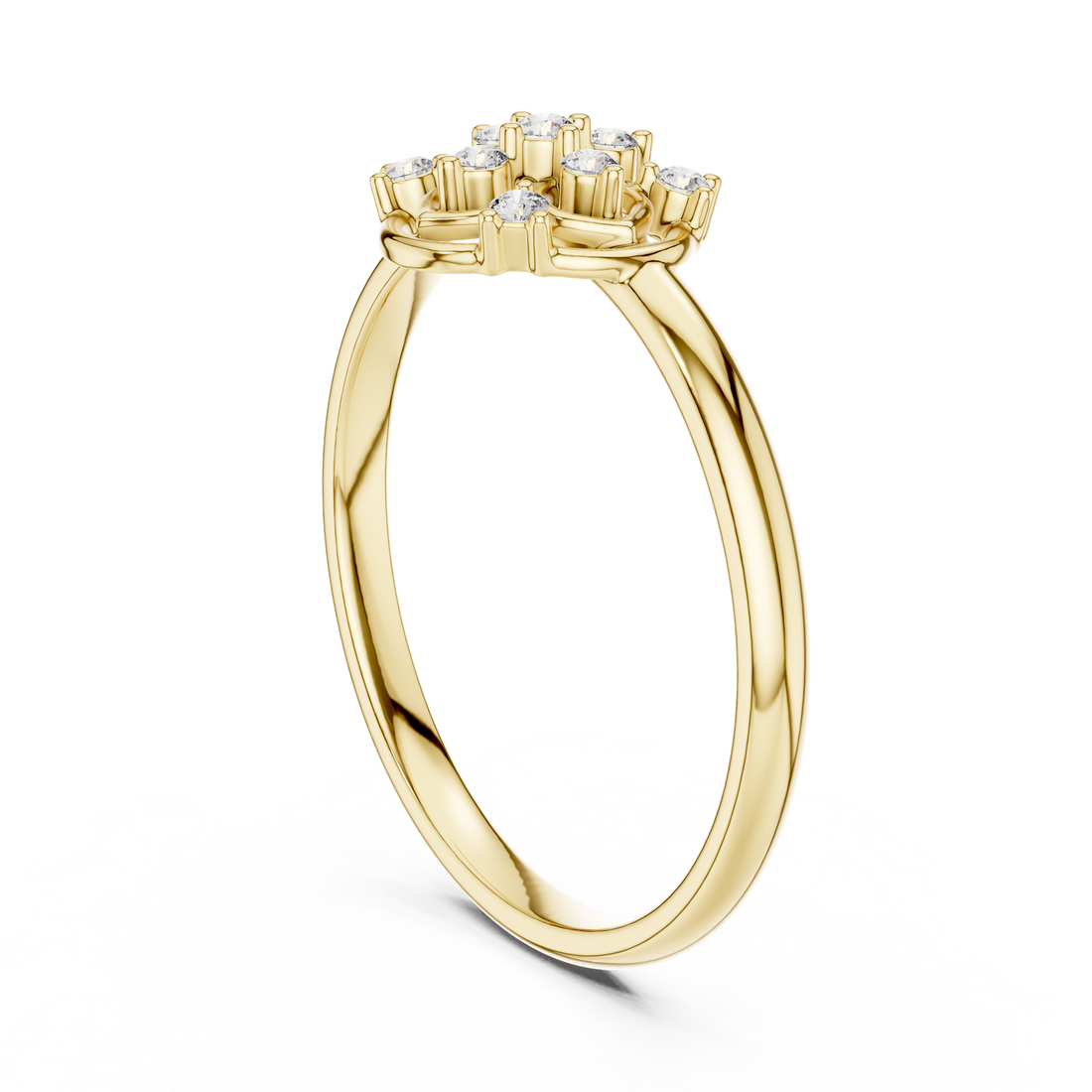 Elegant bangle bracelet with polished smooth finish.