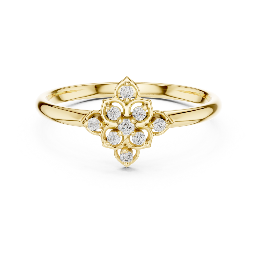 Polki bridal necklace with royal inspired design.