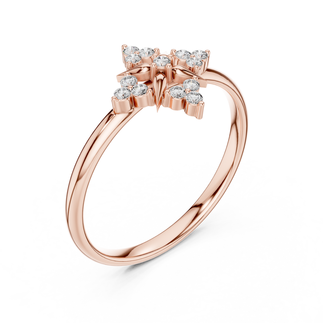 Adjustable toe ring with modern slim band.
