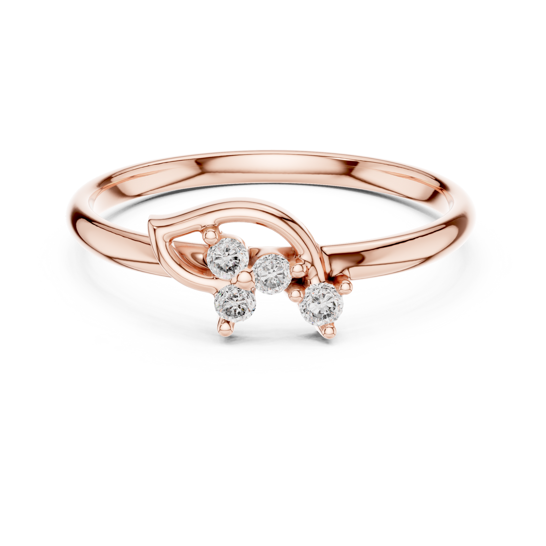 Men's wedding band with smooth matte finish.