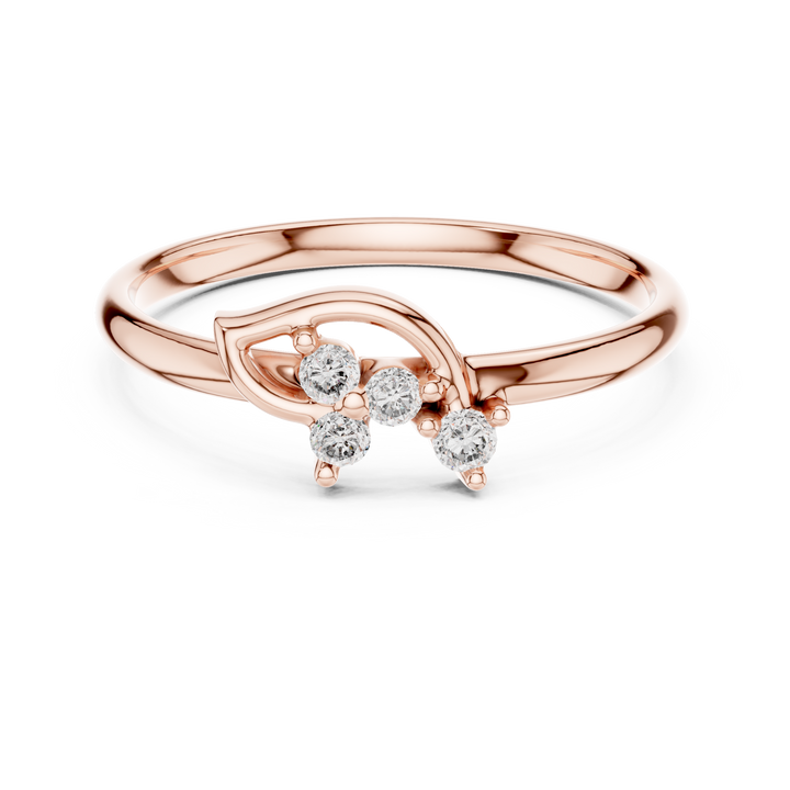 Men's wedding band with smooth matte finish.