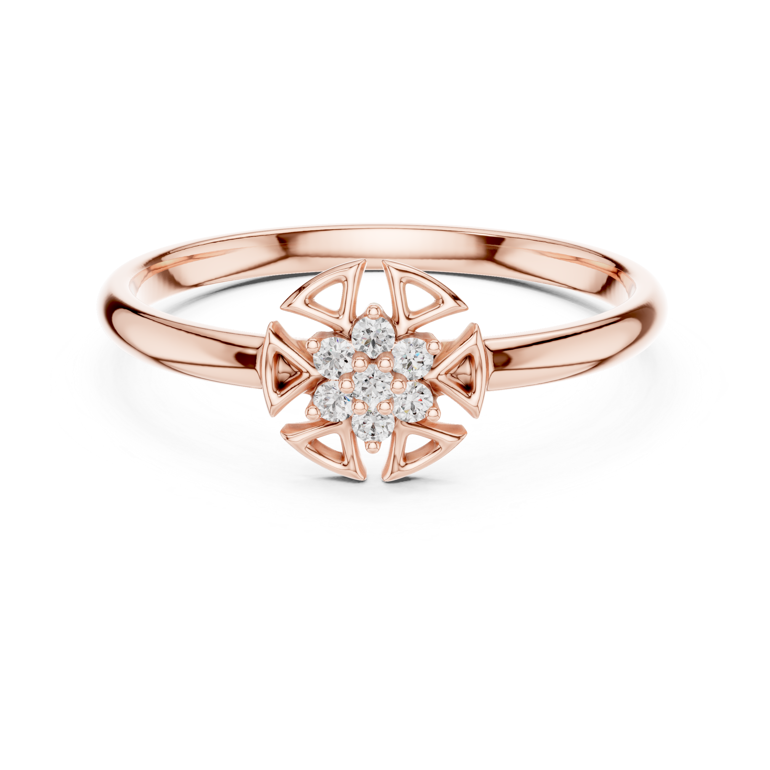 Classic diamond stud earrings with timeless appeal.