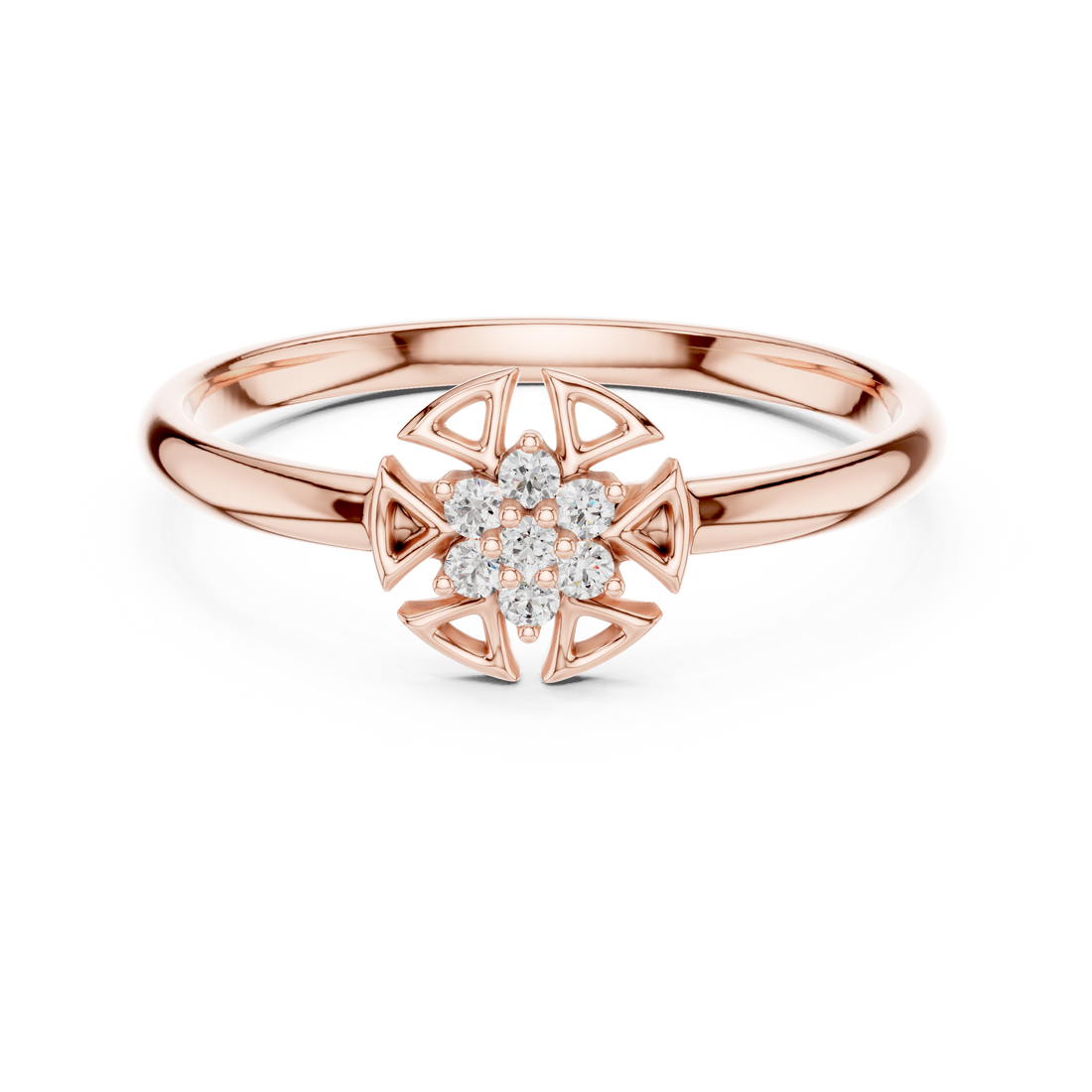 Classic diamond stud earrings with timeless appeal.