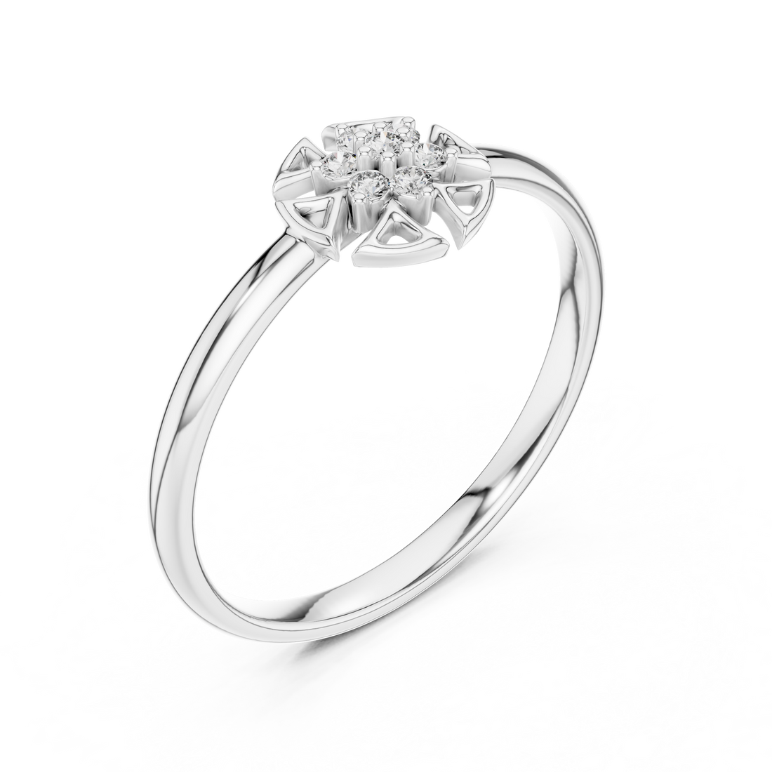 Smooth cable chain necklace with polished look.