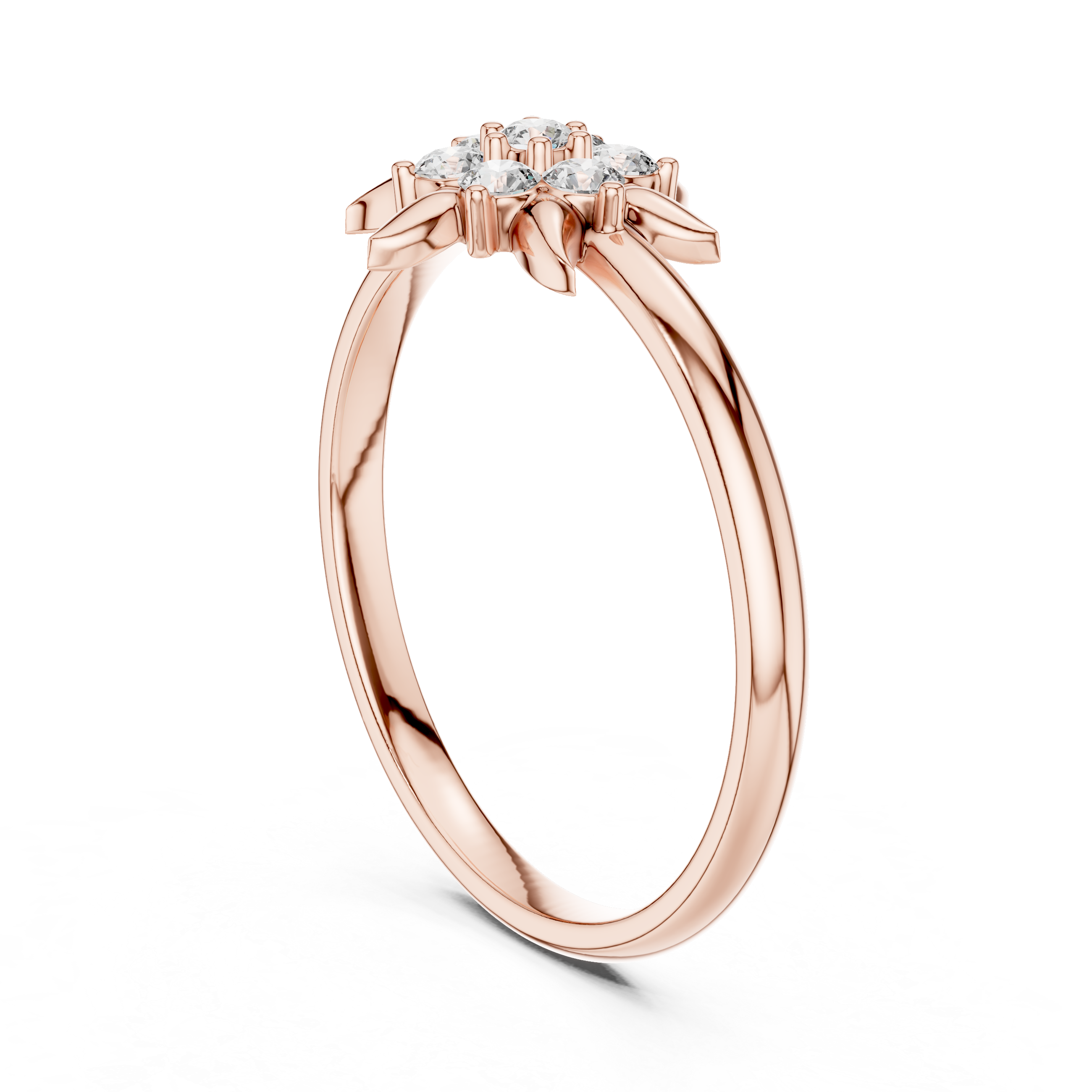 Gold choker necklace with minimal clean design.