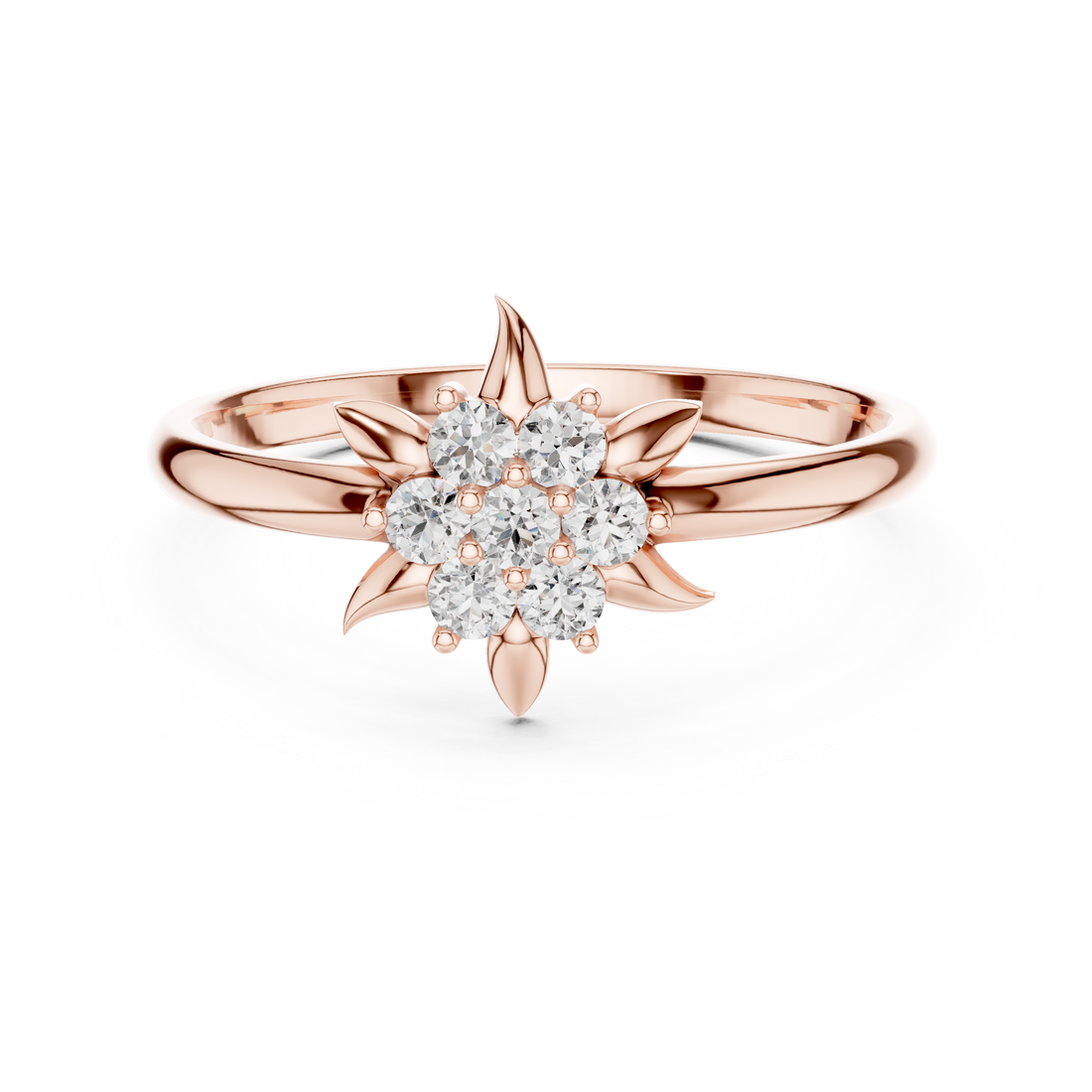 Diamond choker necklace with brilliant shine.