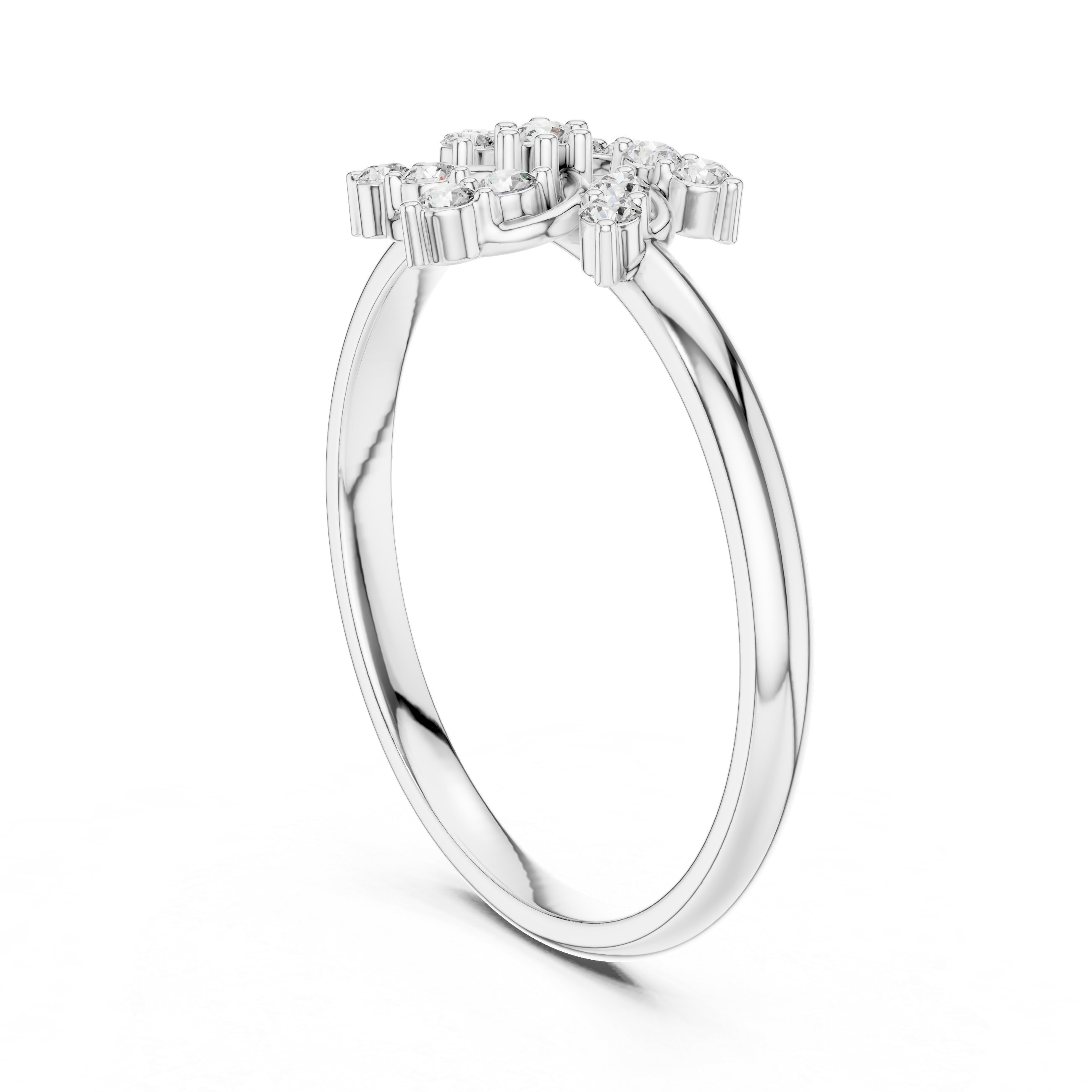 Adjustable toe ring with slim band style.