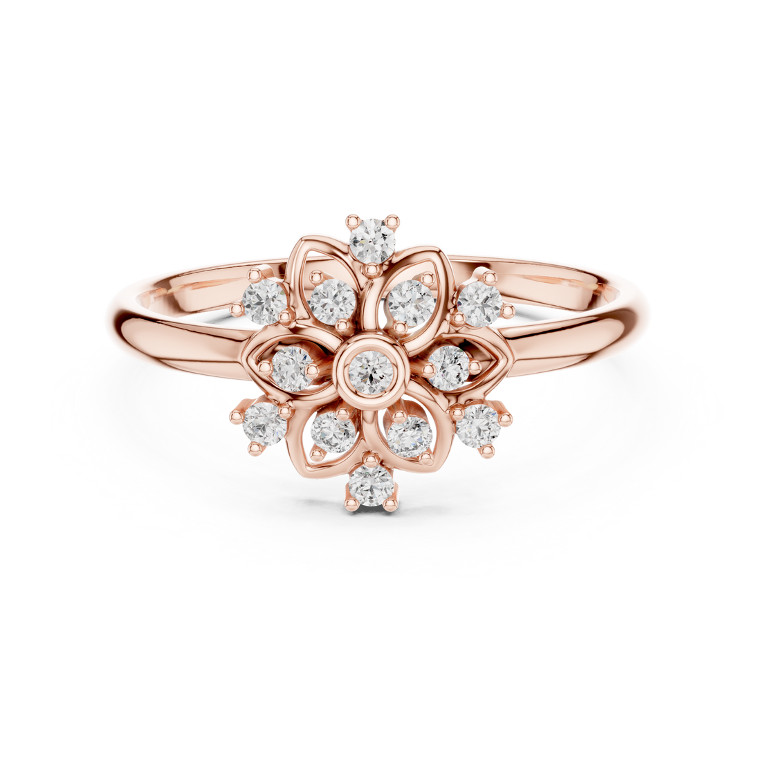 Pearl gemstone ring with elegant simple styling.