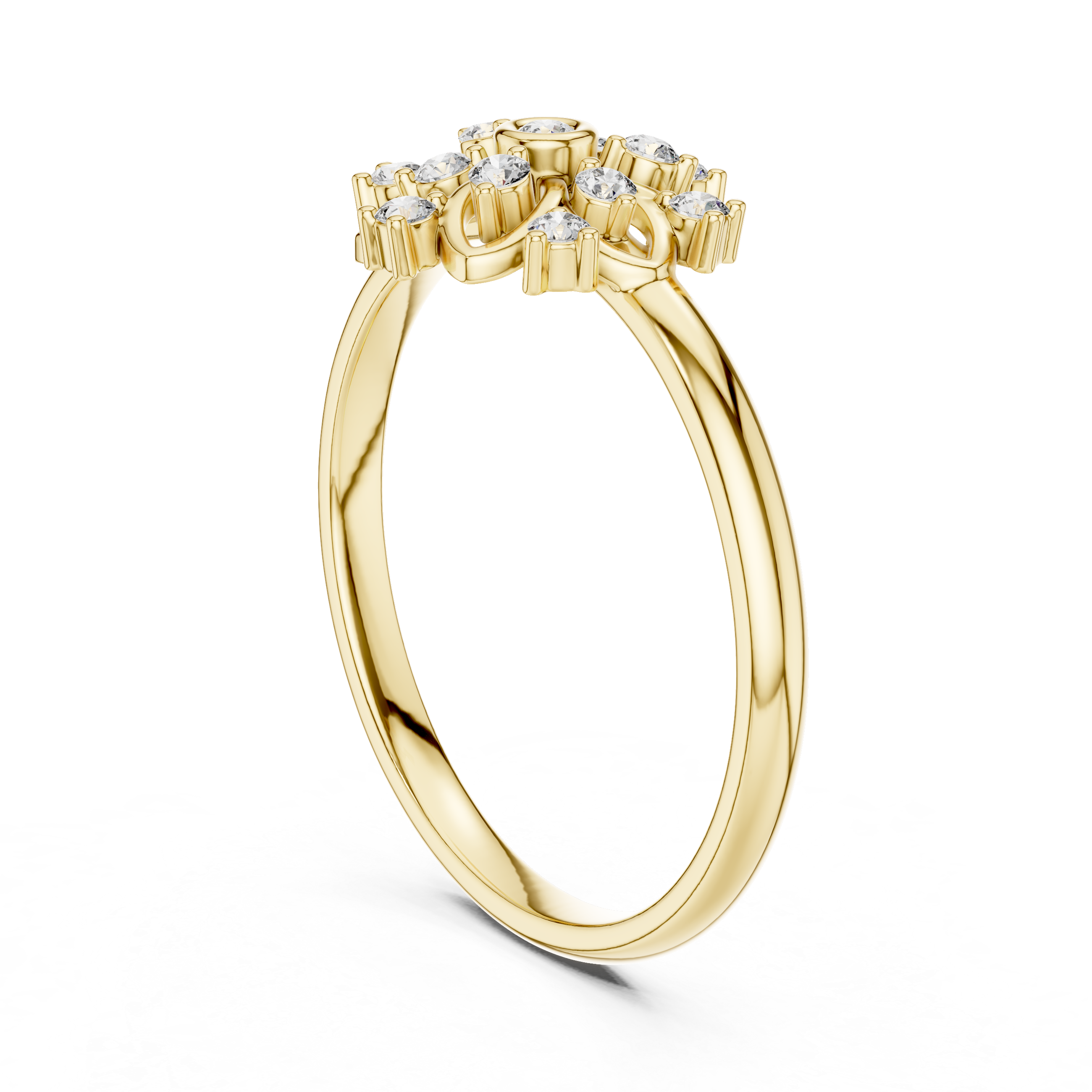 Elegant wedding band with refined polish.