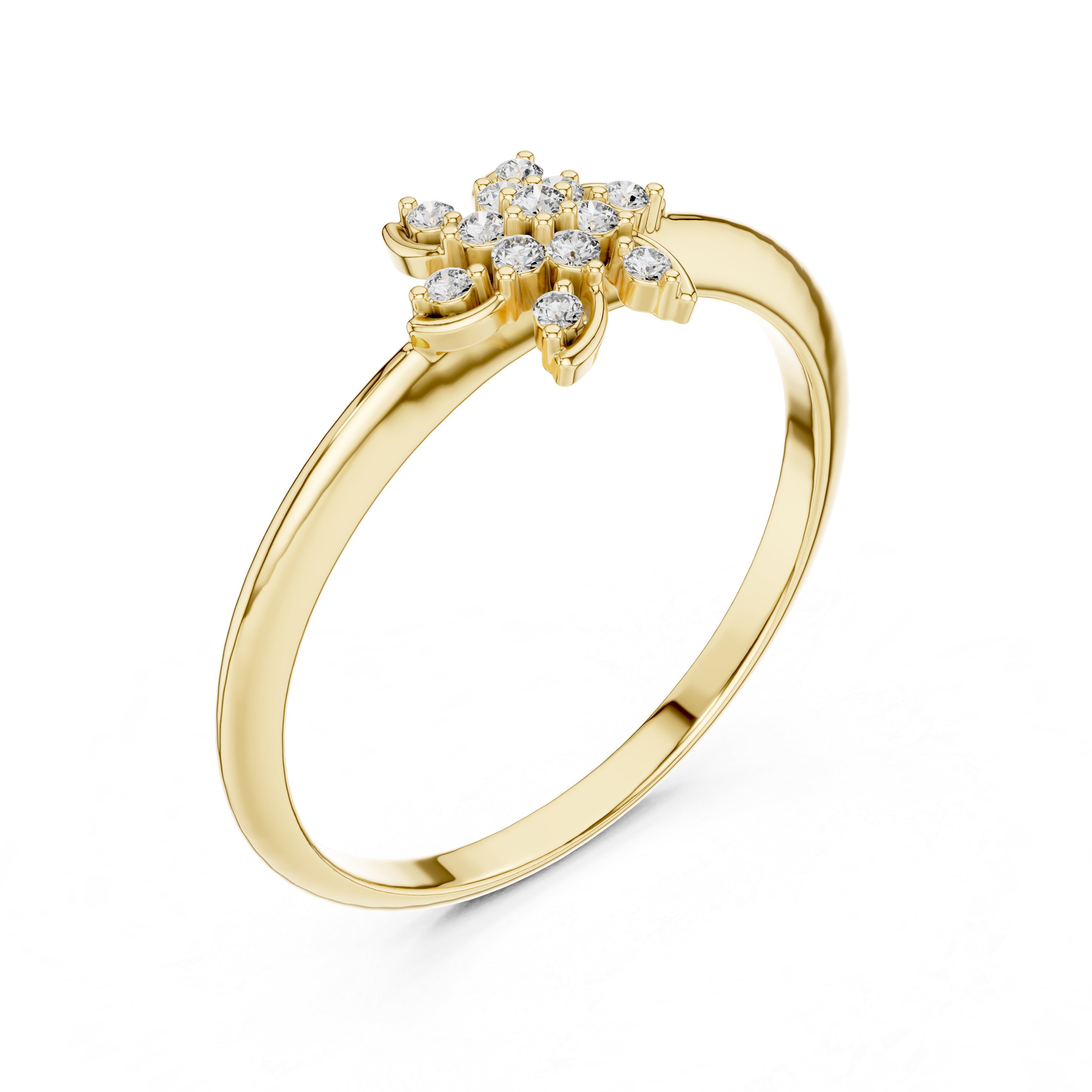 Halo diamond pendant necklace with brilliant sparkle.