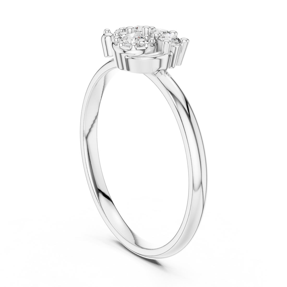 Adjustable baby ring with smooth safe edges.