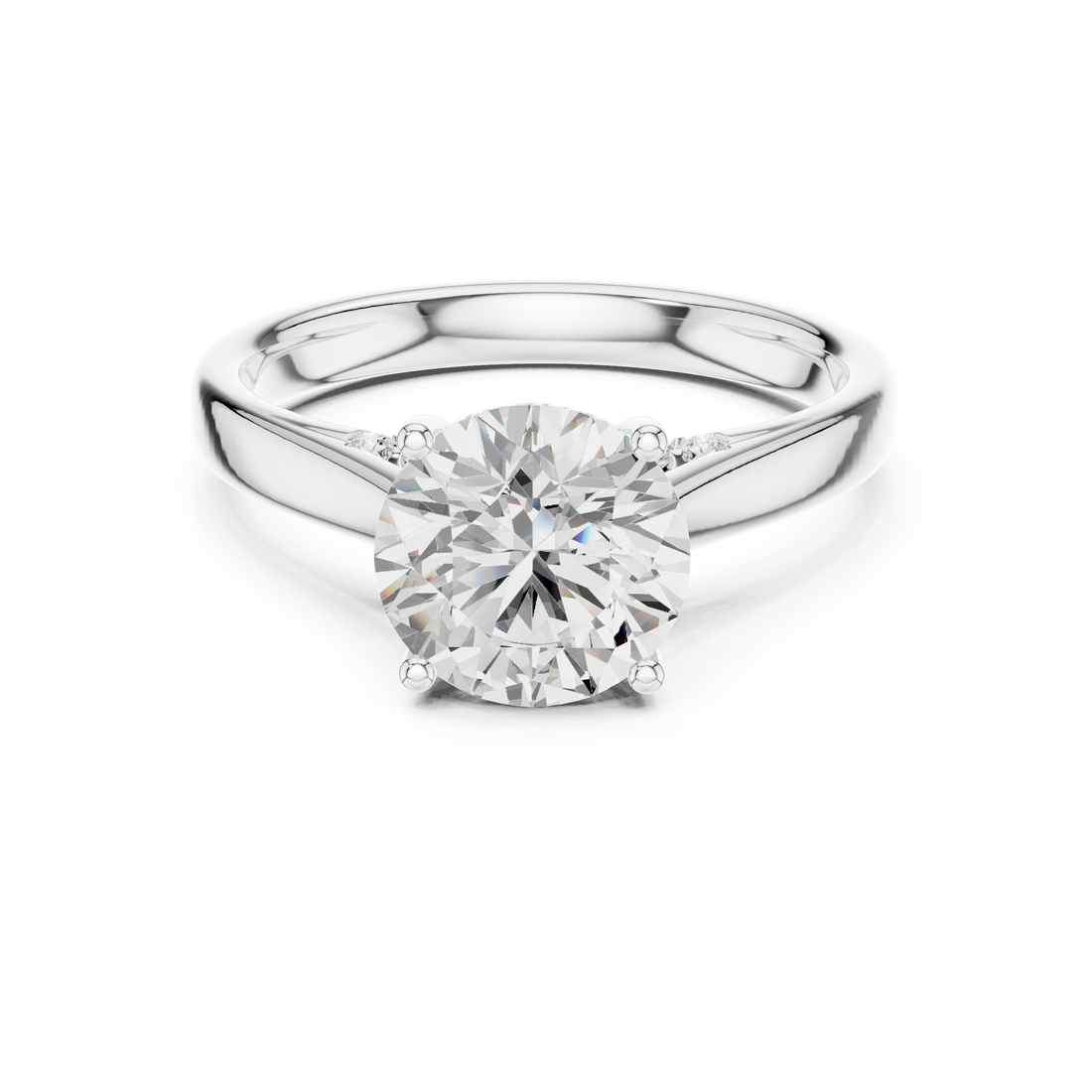 Diamond tennis bracelet with uniform sparkle.