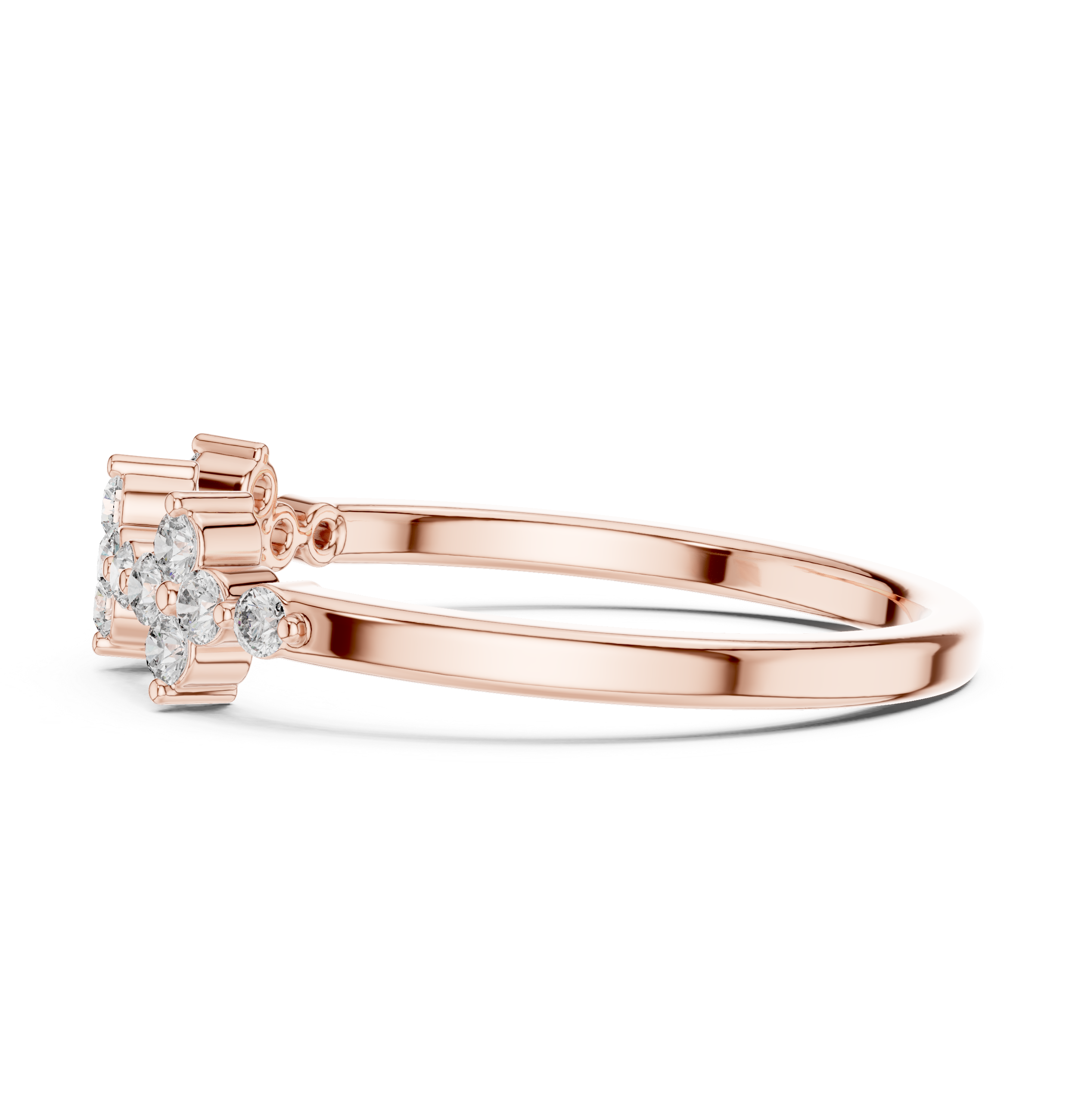 Figaro chain necklace with alternating links.