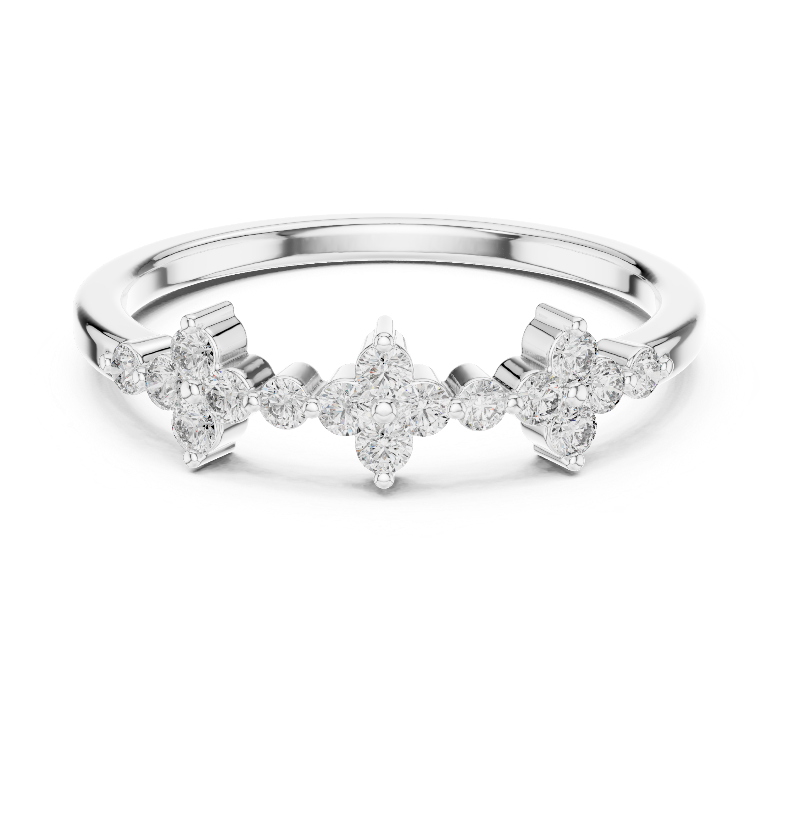 Glossy gold bangle with polished shine.