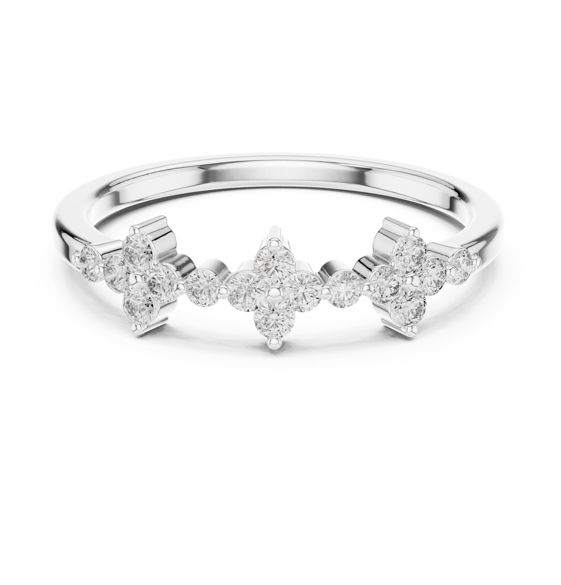 Glossy gold bangle with polished shine.