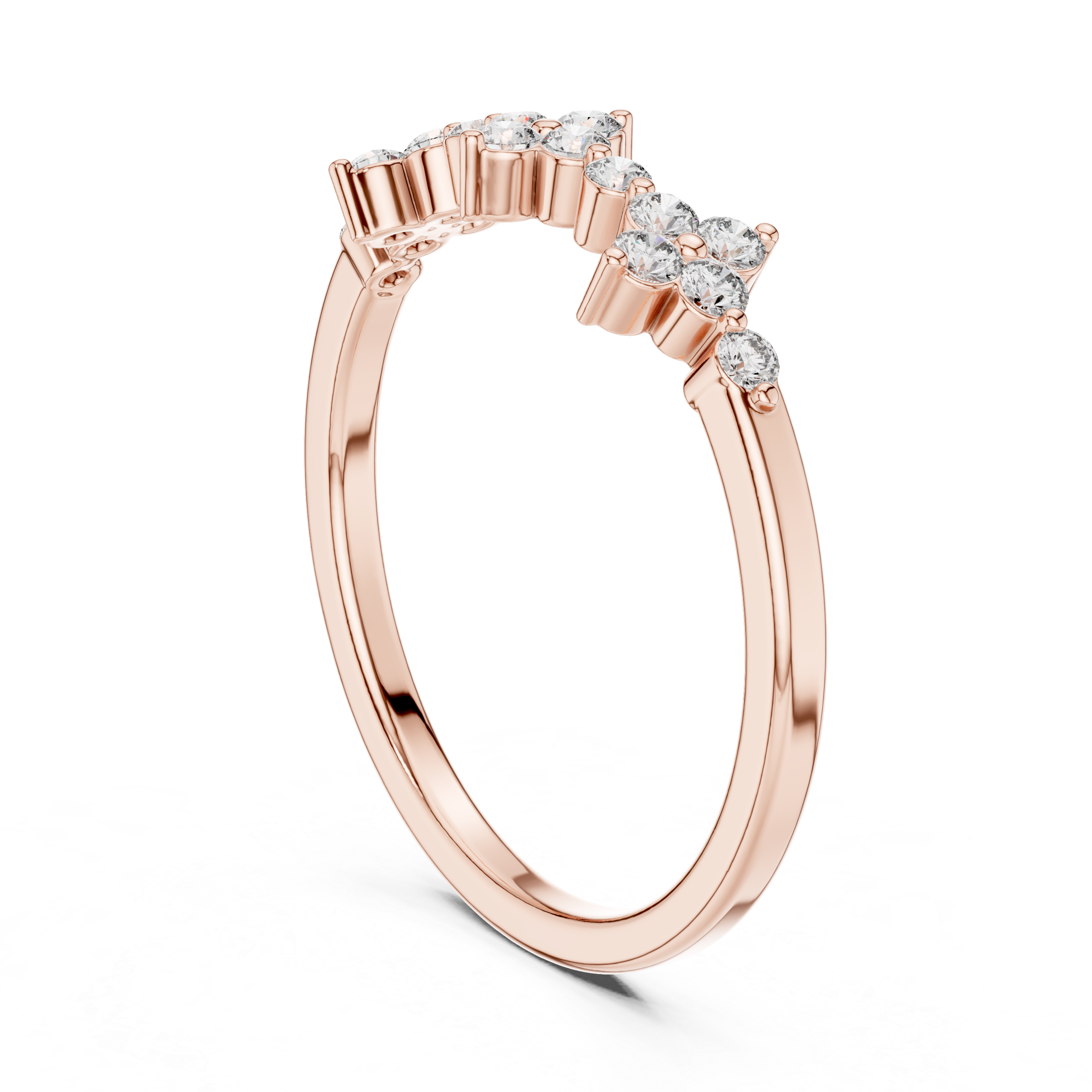 Lightweight stackable bangle with slim profile.