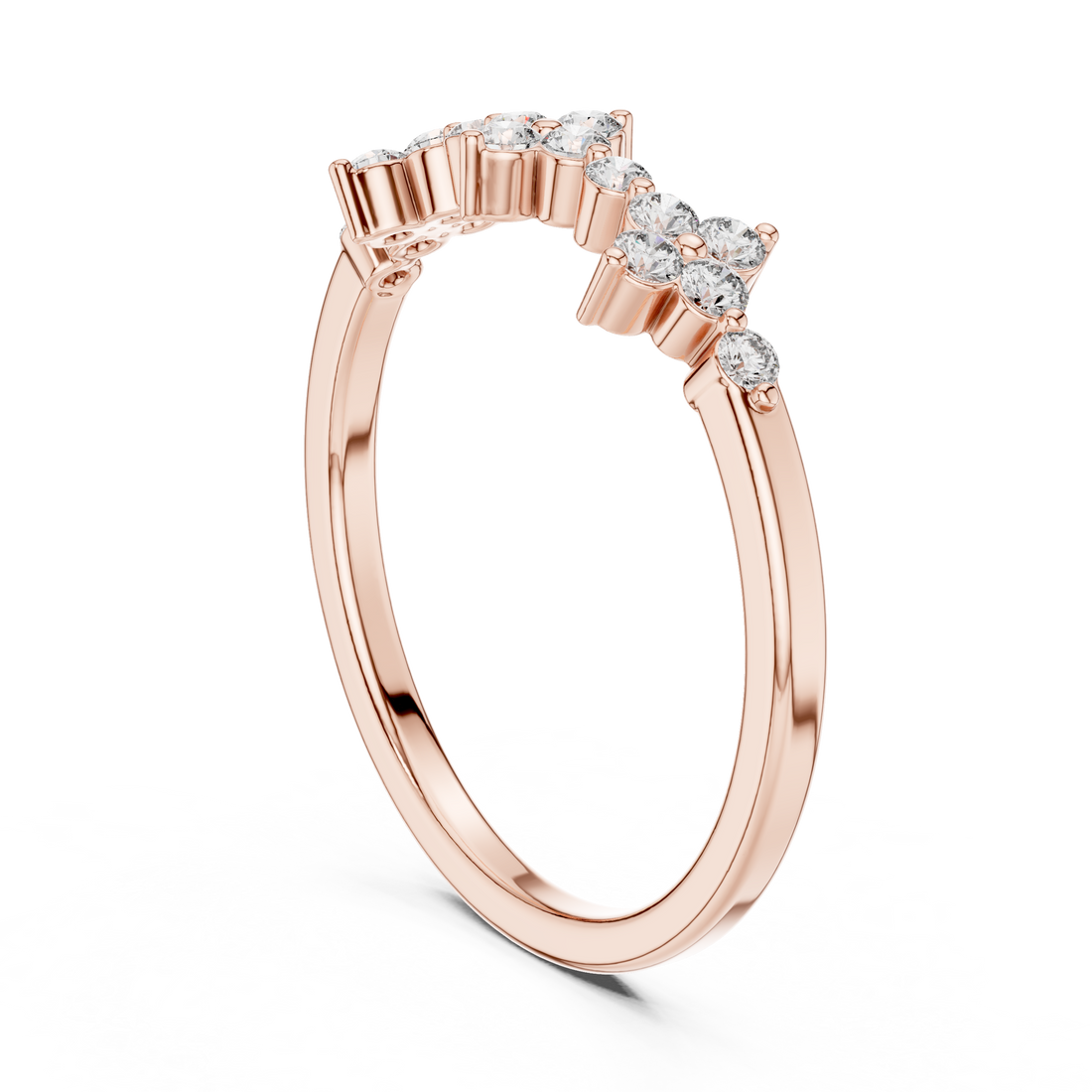Lightweight stackable bangle with slim profile.