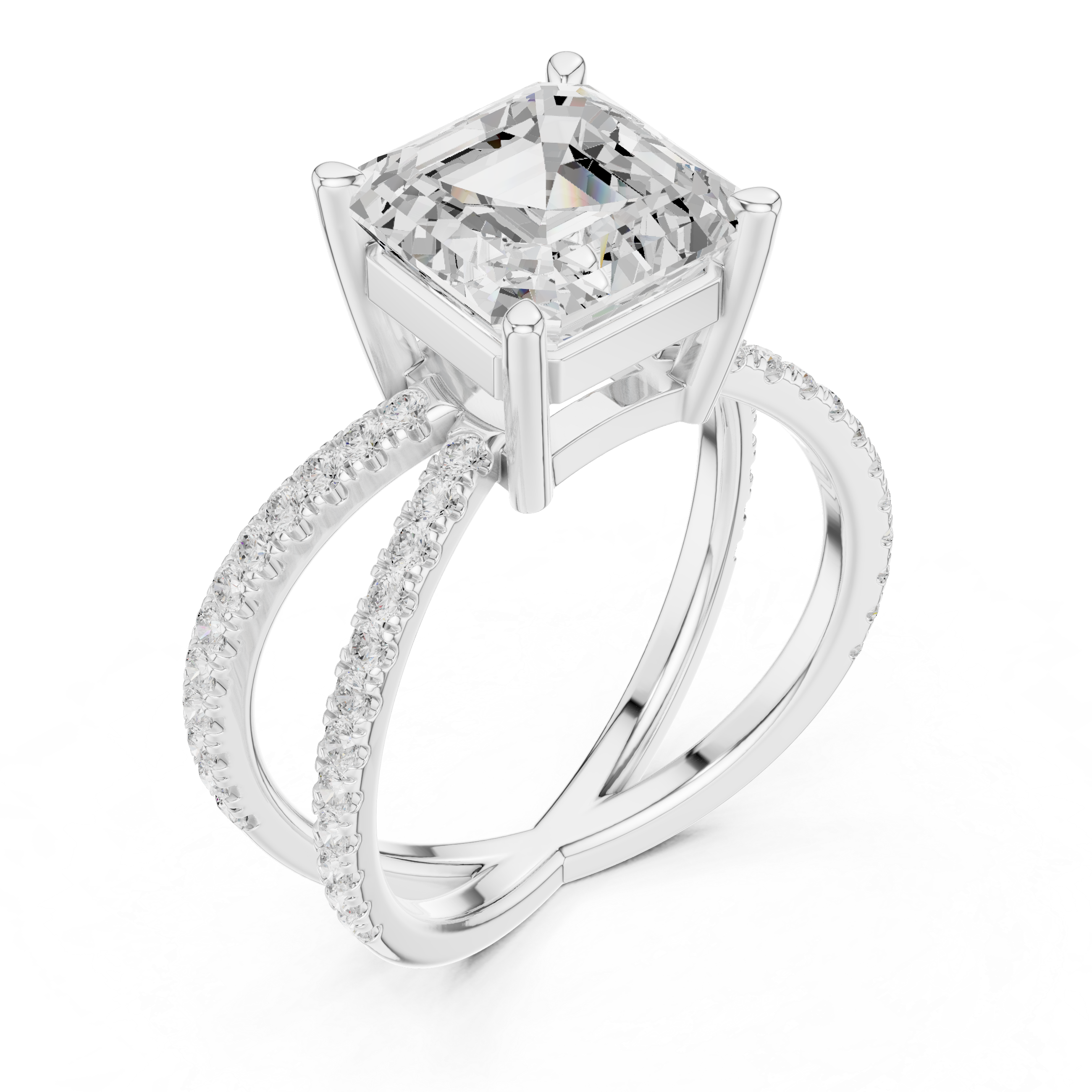 Sapphire gemstone ring with deep blue brilliance.