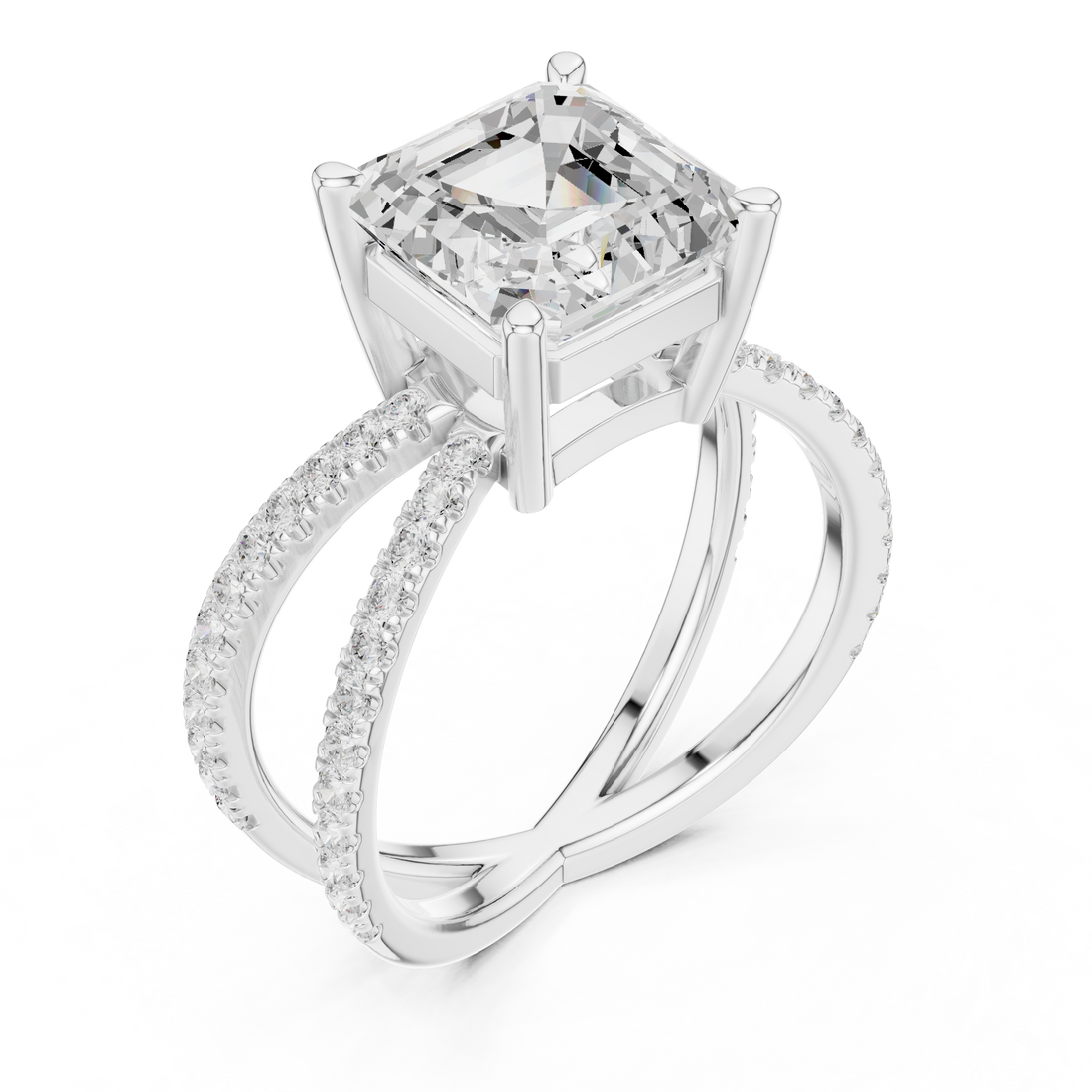 Sapphire gemstone ring with deep blue brilliance.