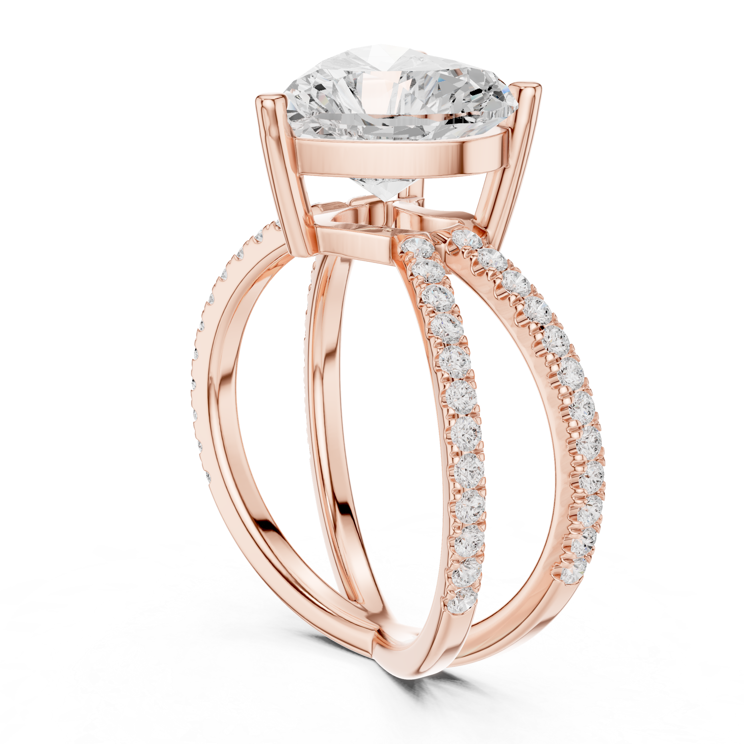 Classic pendant necklace with fine delicate chain.