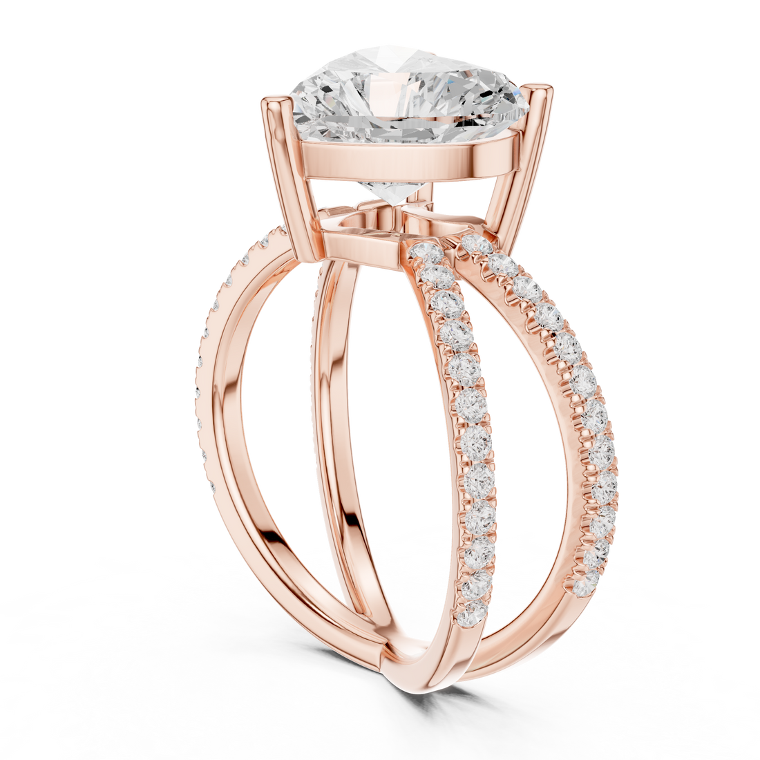 Classic pendant necklace with fine delicate chain.