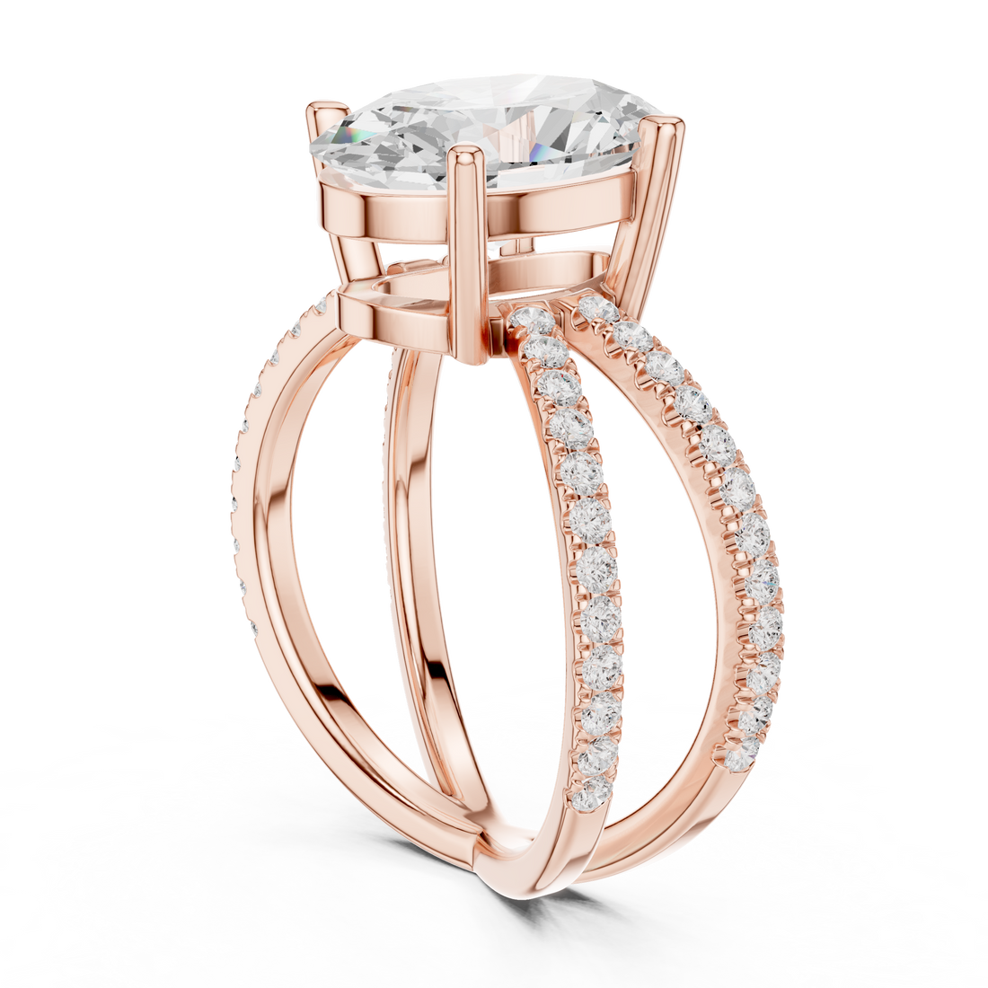 Geometric necklace with structured line design.