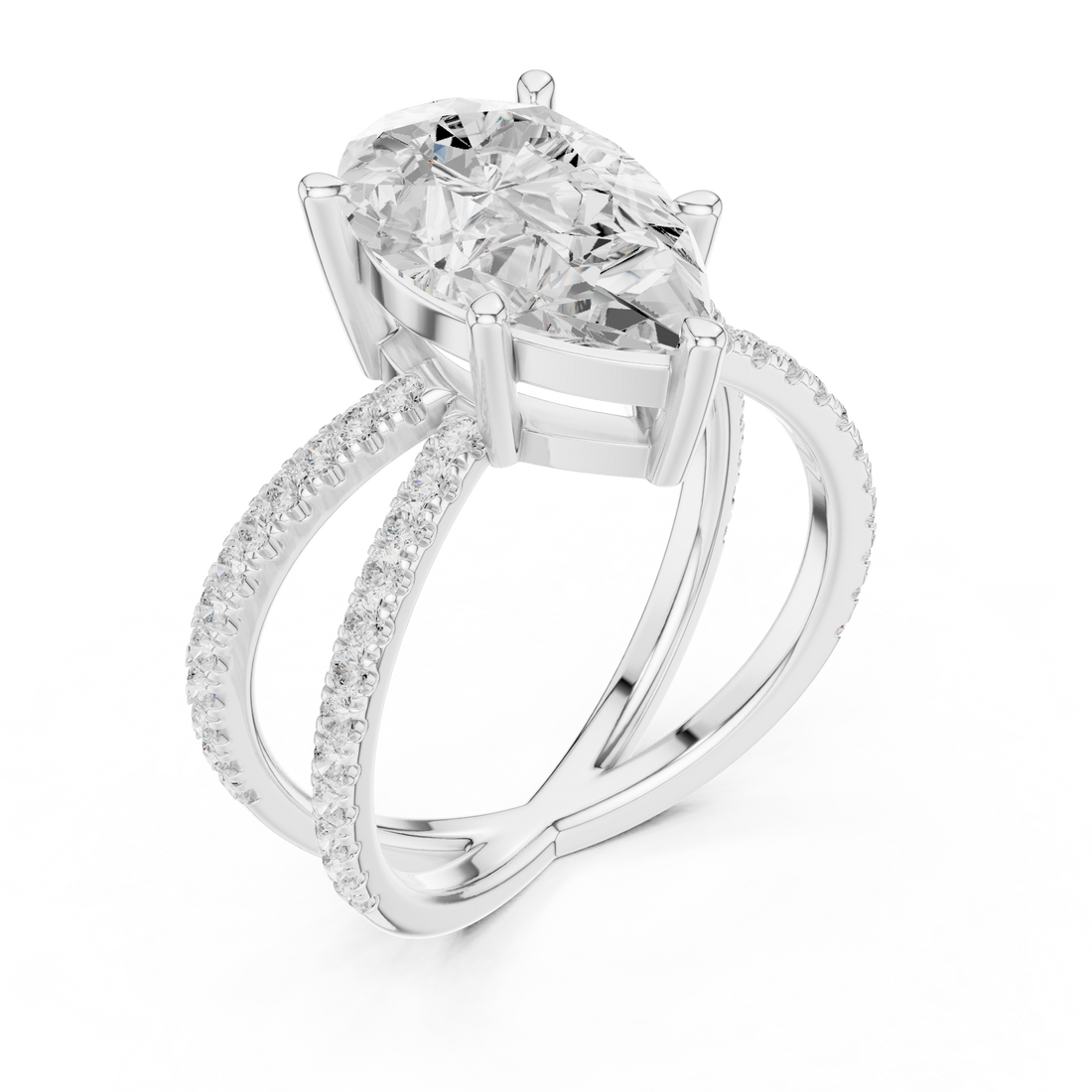 Classic wedding jewellery set with coordinated pieces.