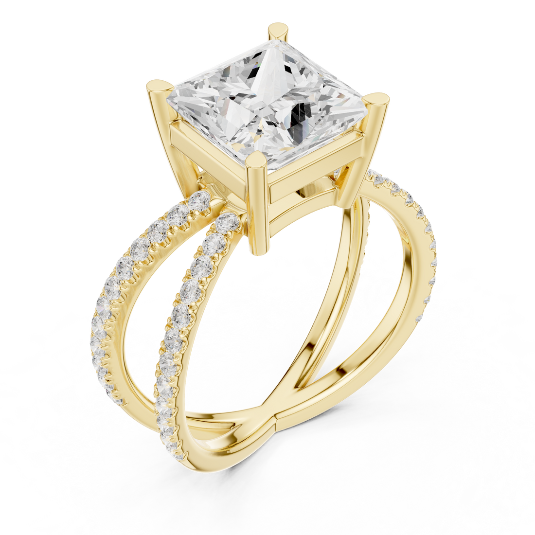 Classic oval halo engagement ring featuring sparkling lab-grown diamonds set in a refined white gold band with timeless elegance.