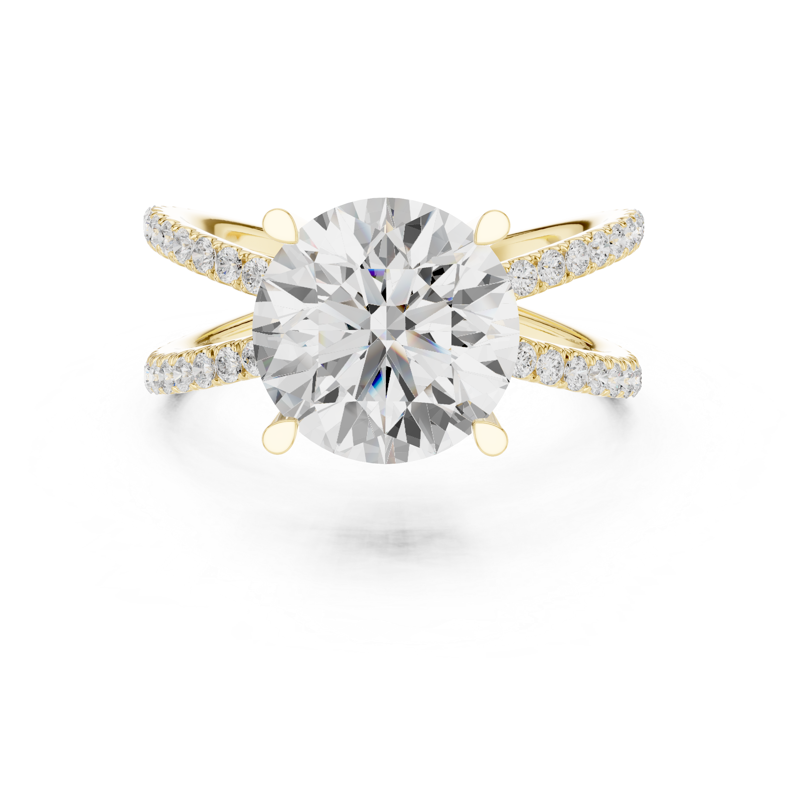 Elegant CZ diamond drop earrings created in white gold plating for formal occasions and celebrations.