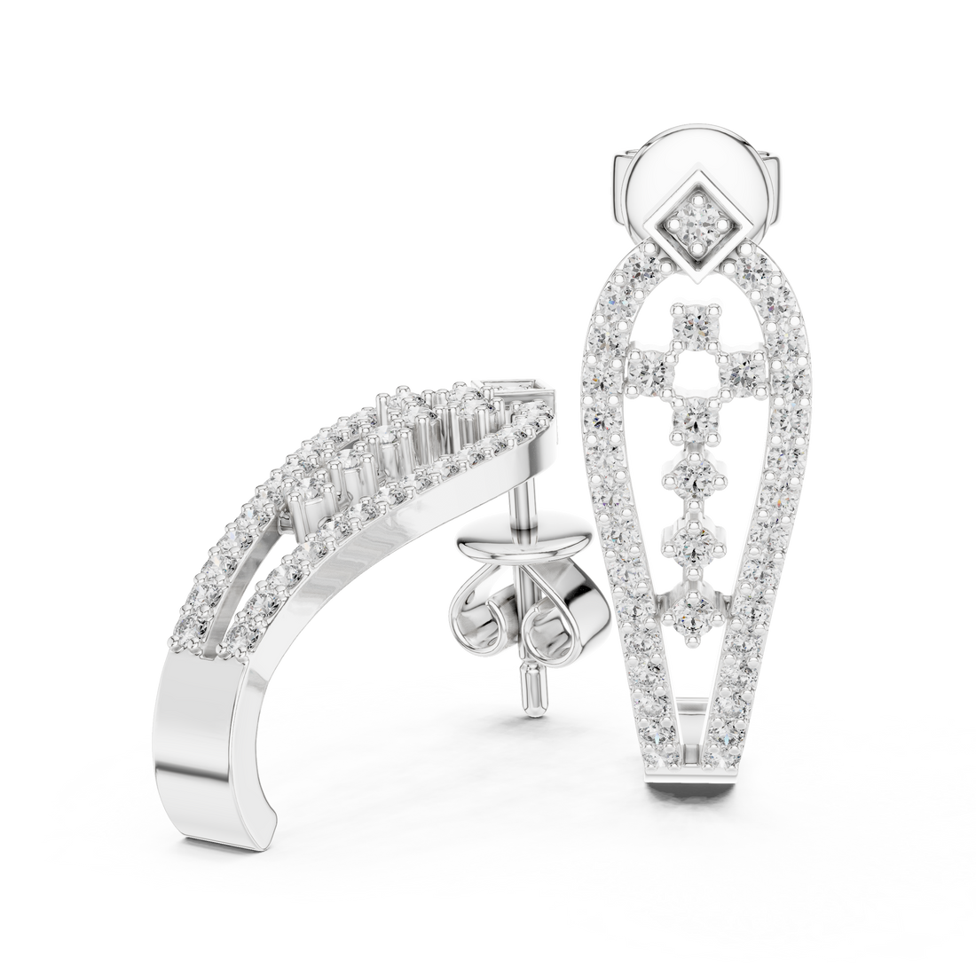 Adjustable chain bracelet with sliding clasp.