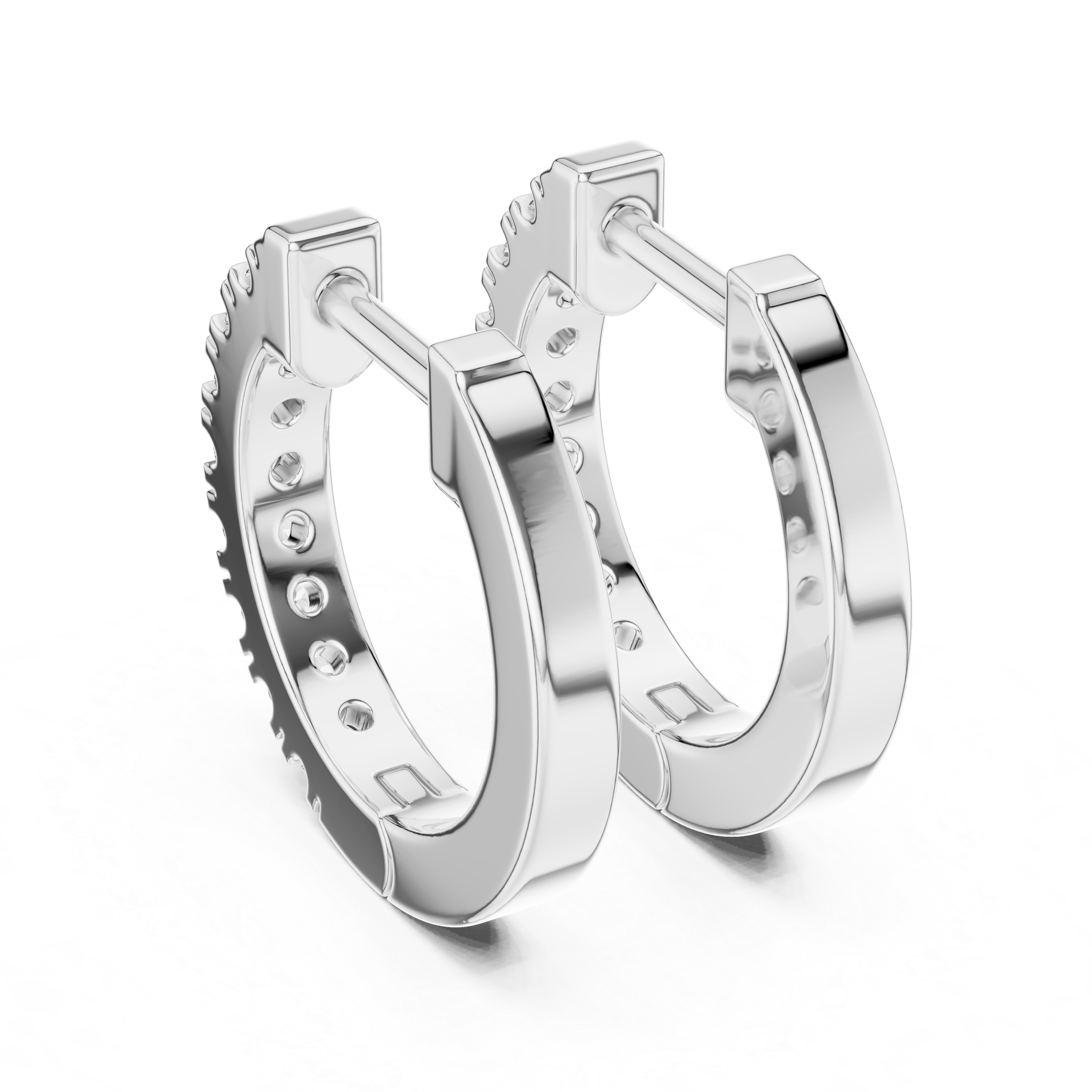 Anniversary ring with decorative gemstone accents.