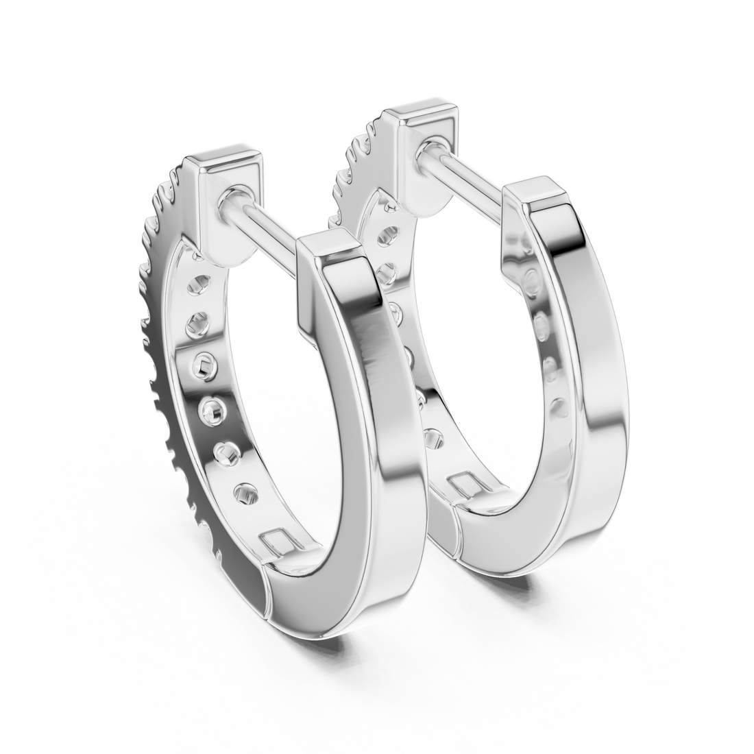 Anniversary ring with decorative gemstone accents.