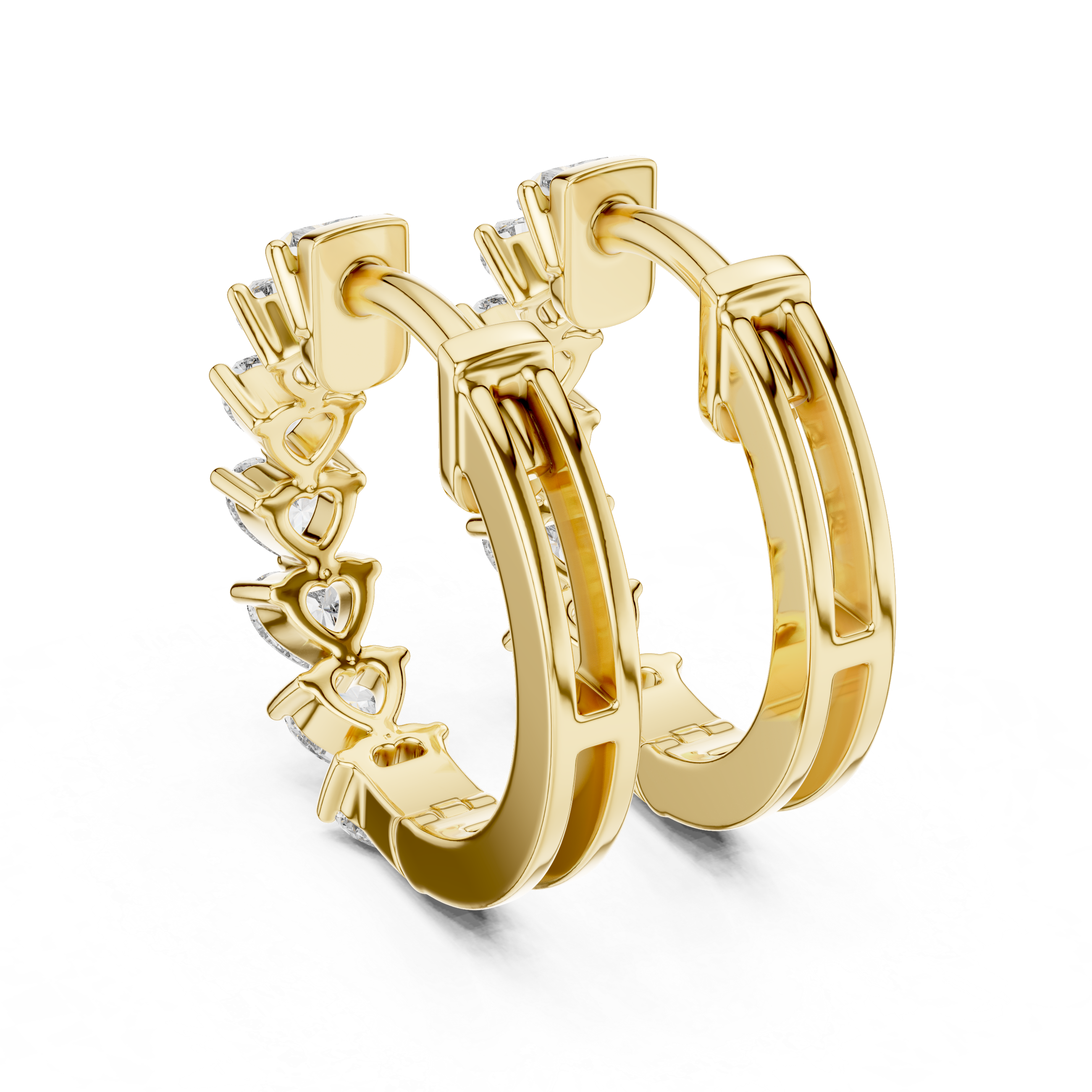 Double strand bracelet with elegant polished links.