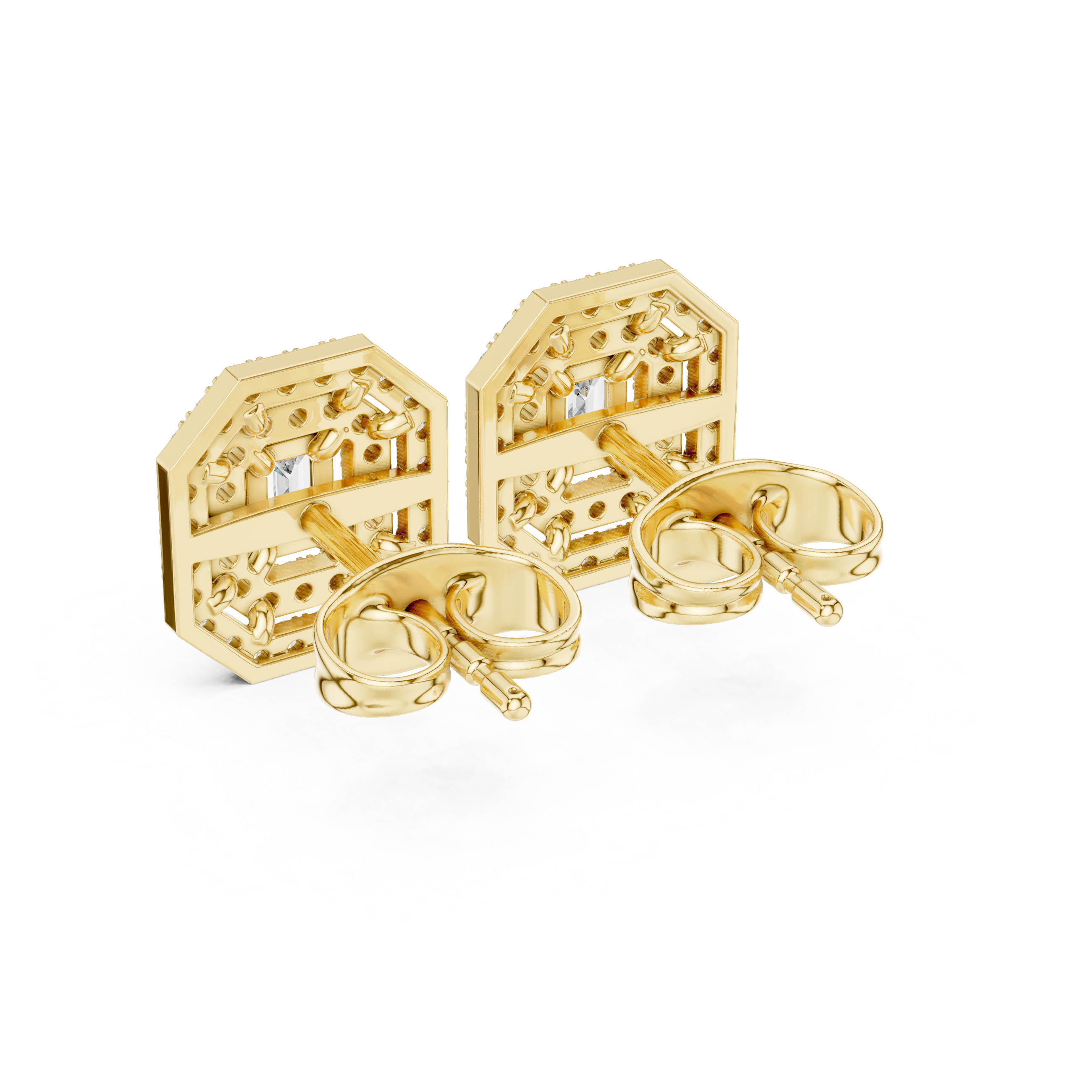 Gold chain bracelet with refined simplicity.