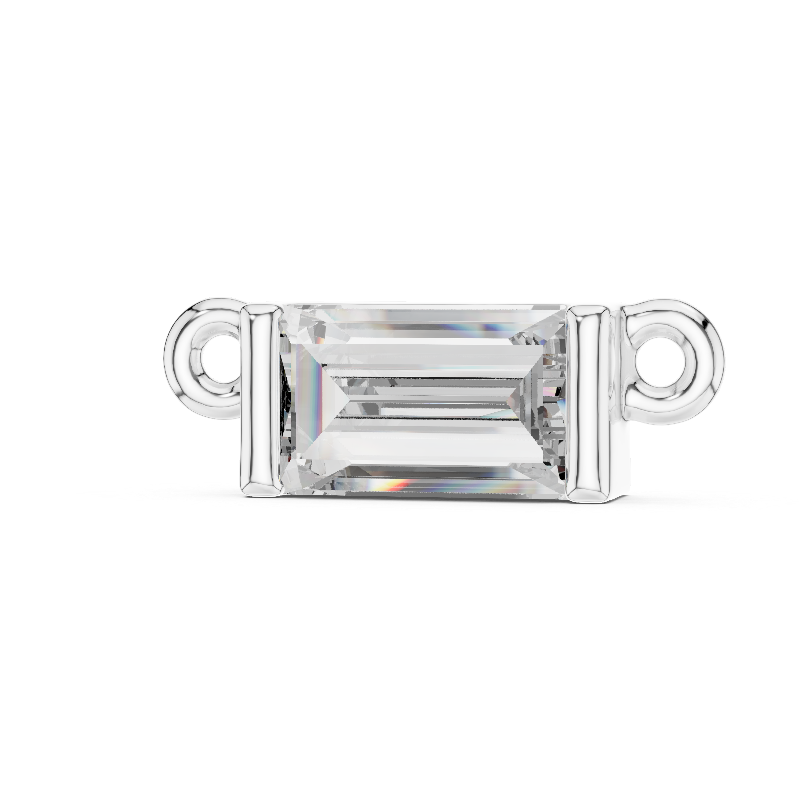 Luxury diamond drop earrings featuring sparkling brilliance.