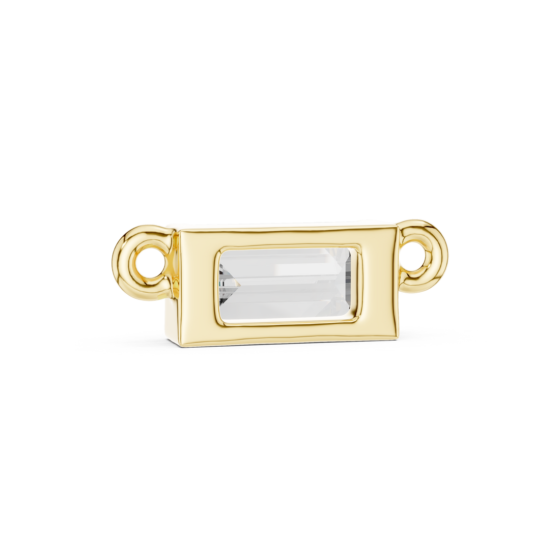 Elegant tennis bracelet featuring uniform diamond pattern.