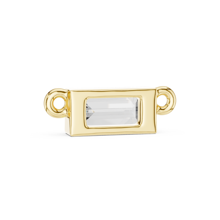 Elegant tennis bracelet featuring uniform diamond pattern.