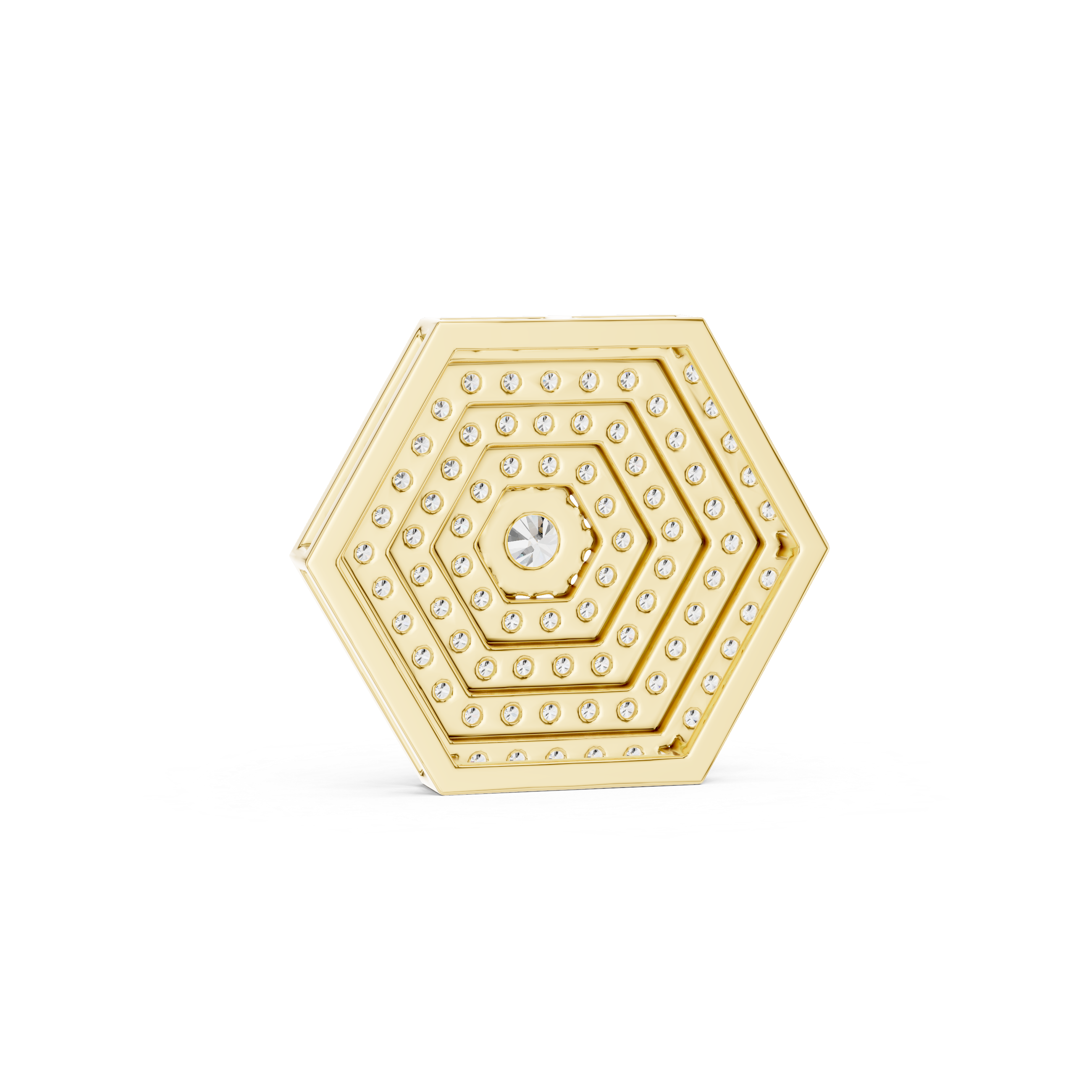 Luxury diamond stud earrings featuring brilliant-cut stones.