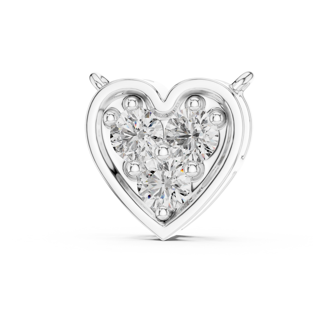 Luxury diamond jacket earrings designed to surround central stud stones.
