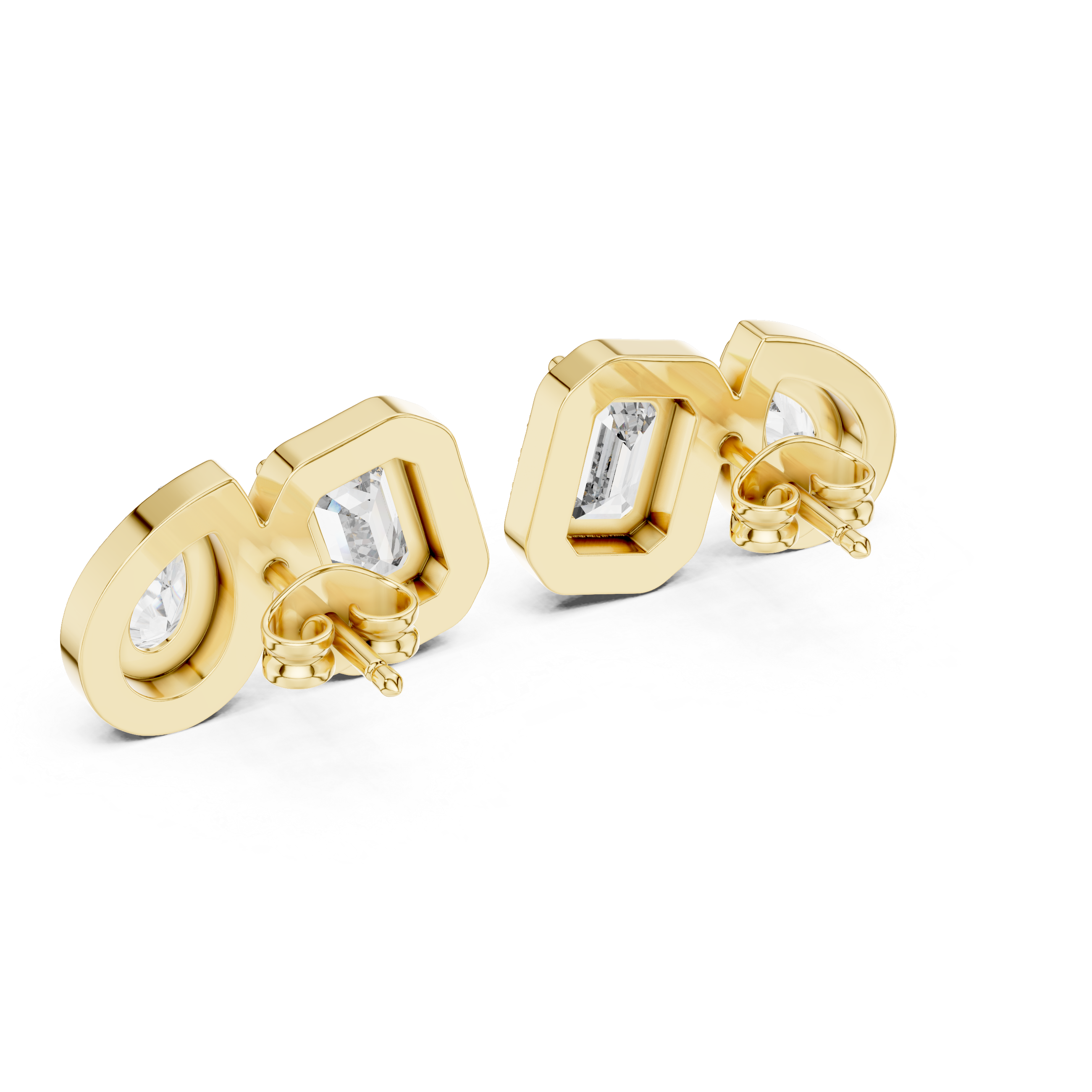 Children's gold bracelet with tiny charms.