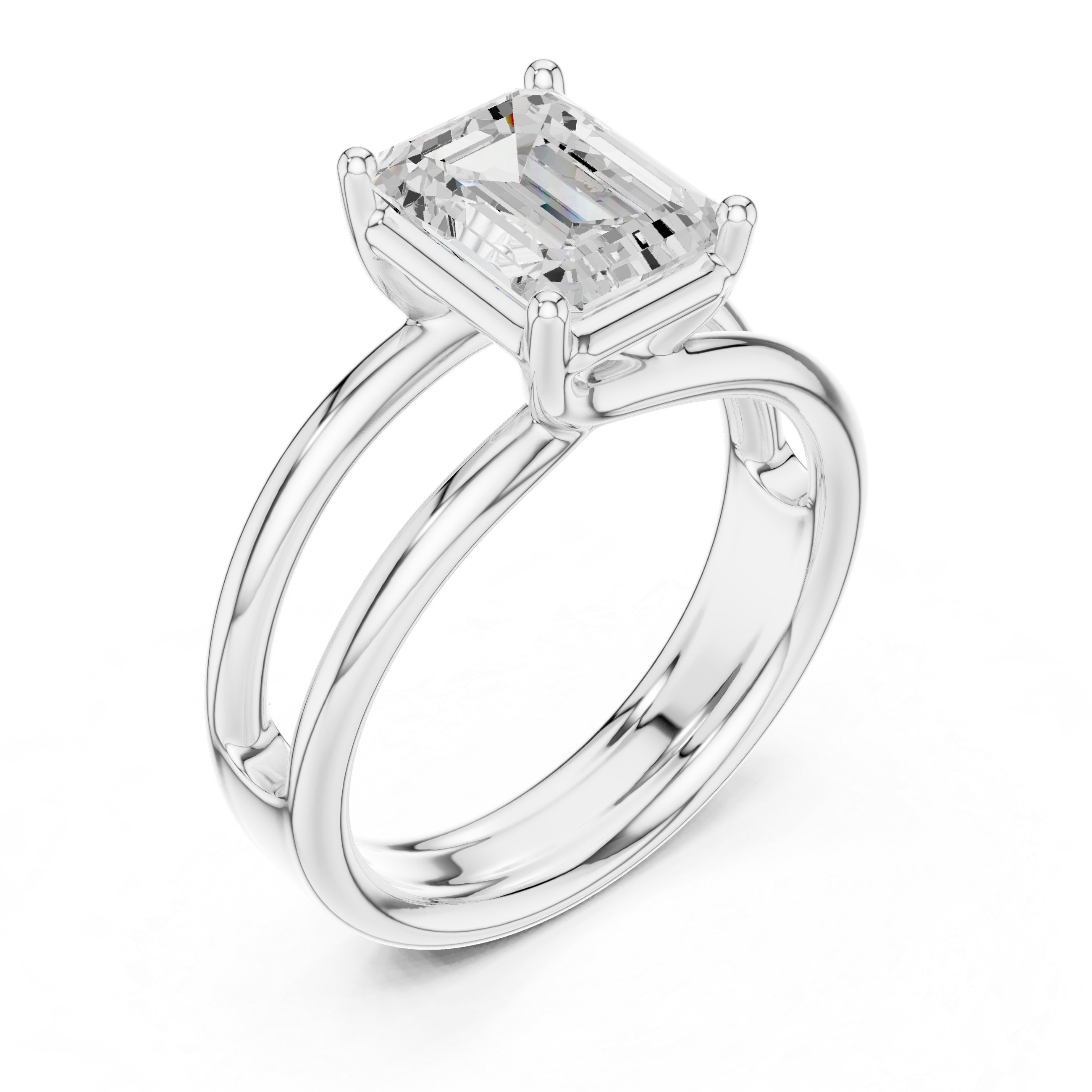 Adjustable toe ring with modern slim band.