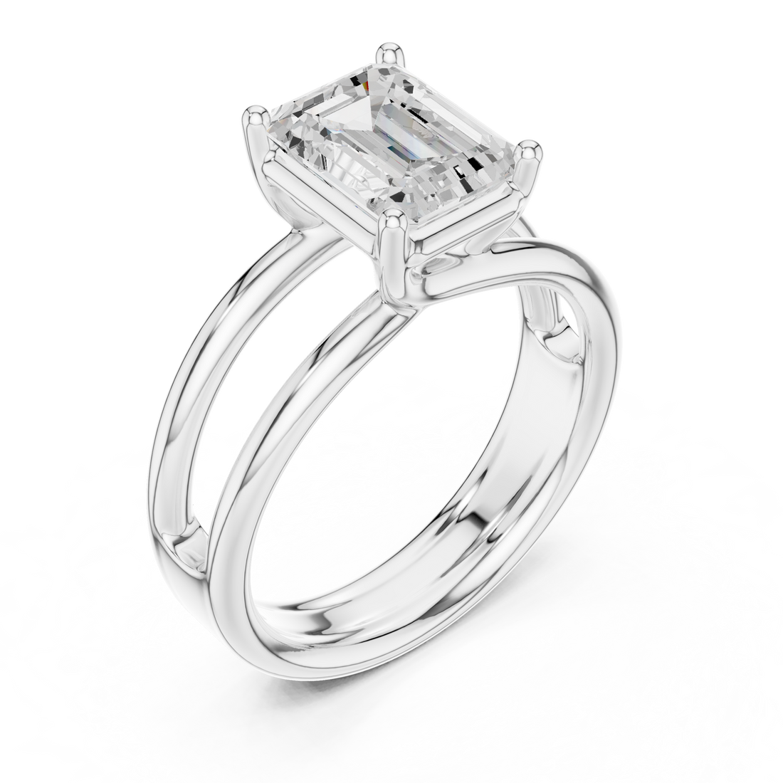 Adjustable toe ring with modern slim band.