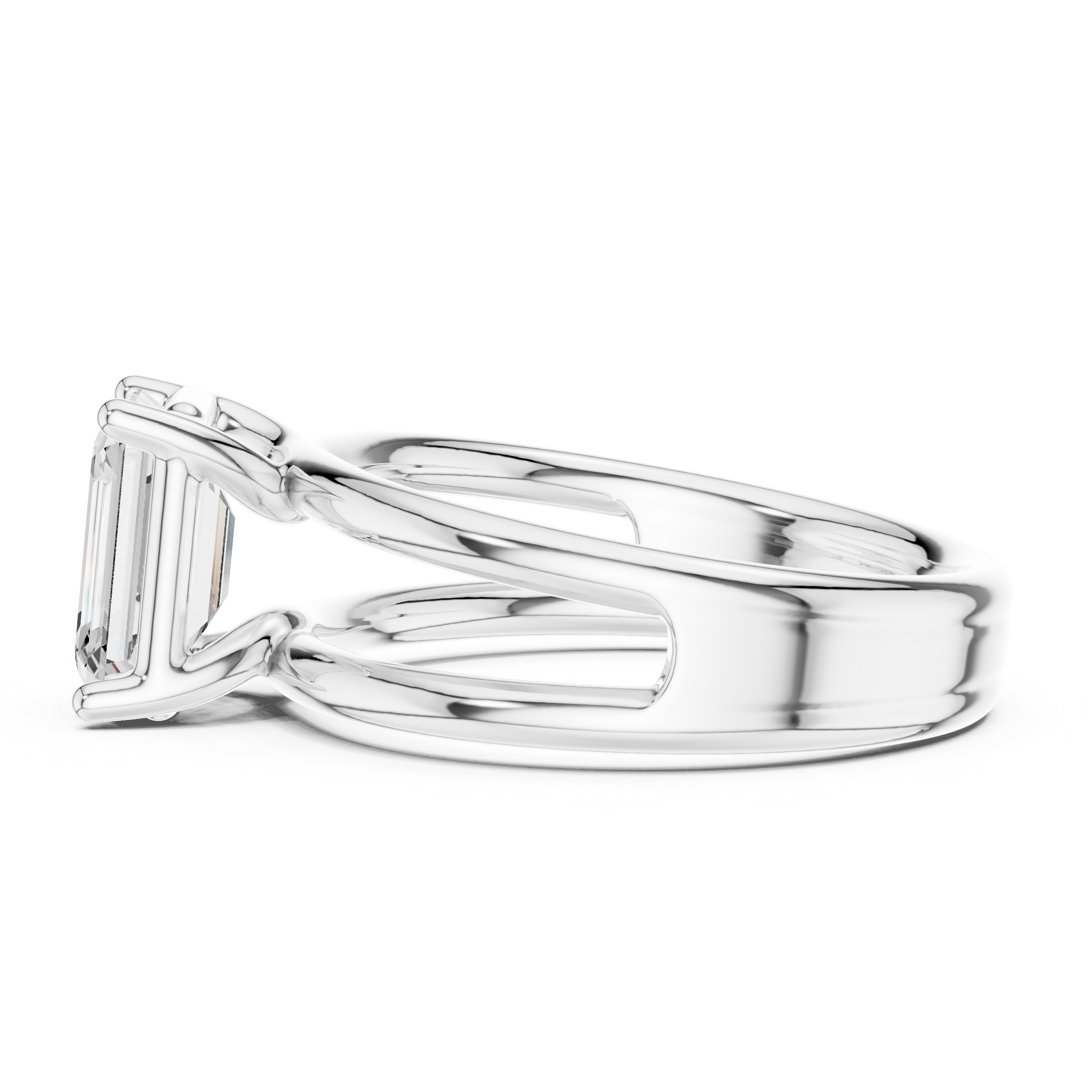 Floral carved toe ring with elegant pattern.