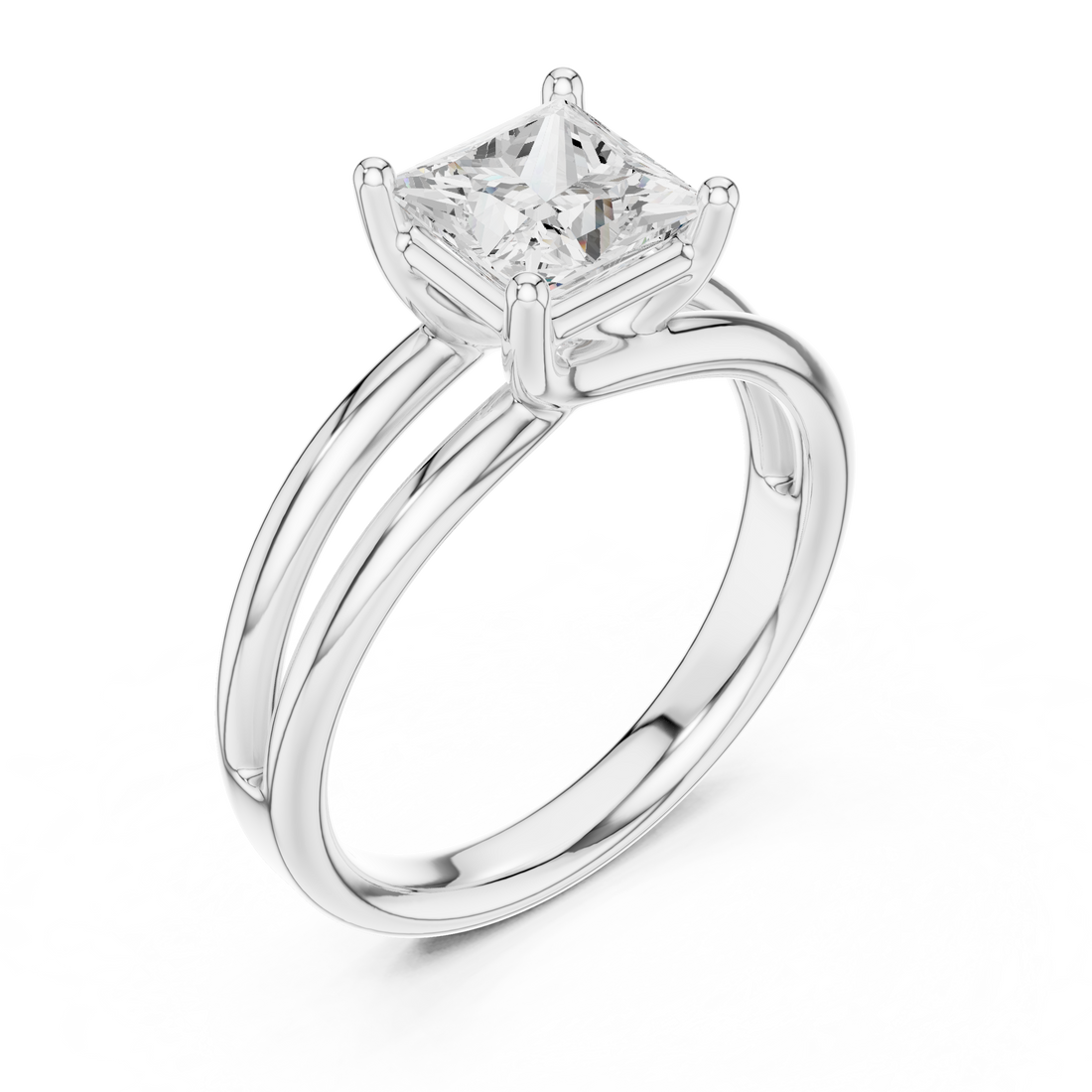 Diamond jewellery set with coordinated sparkle.