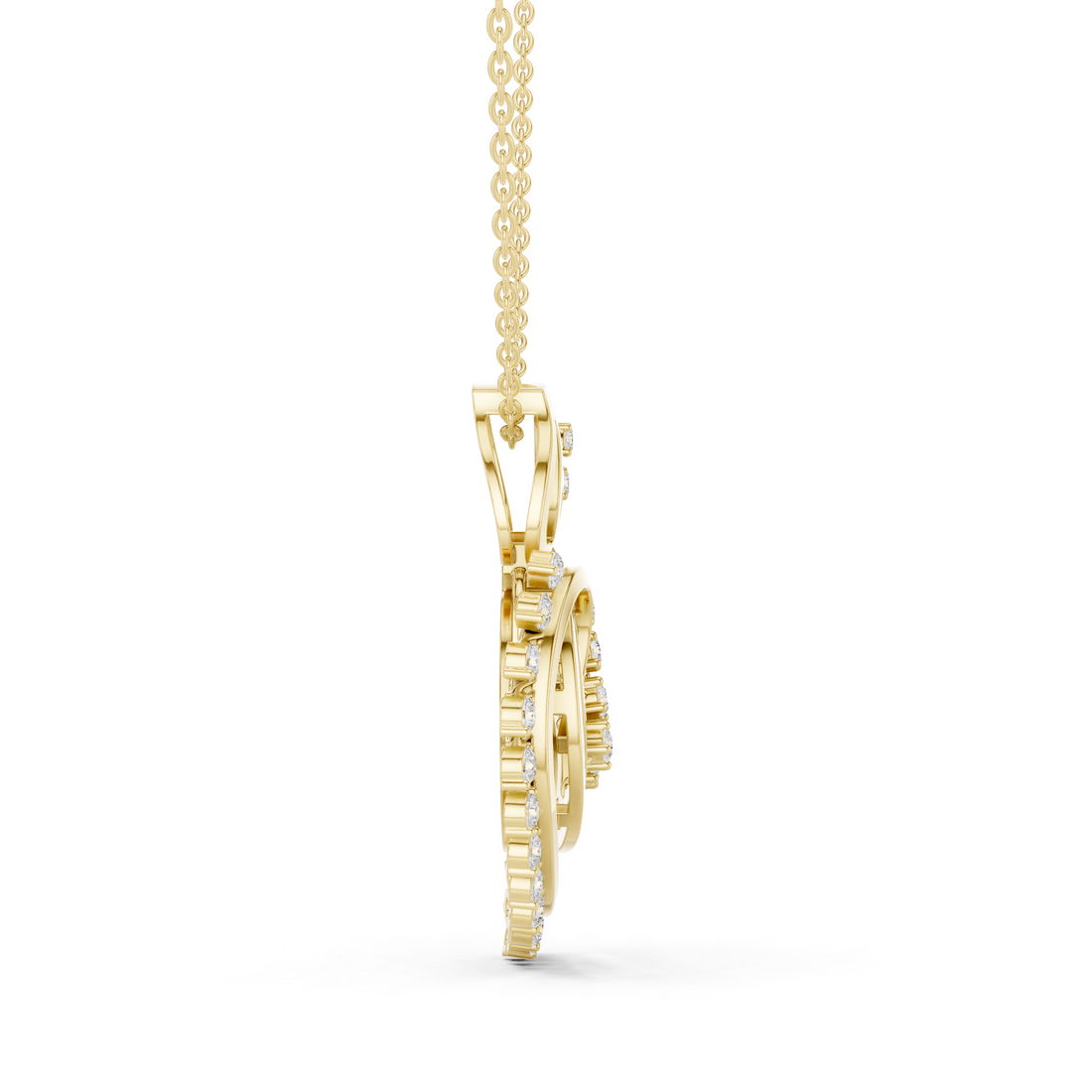 Stunning with premium high-quality finish and brilliant sparkling diamonds